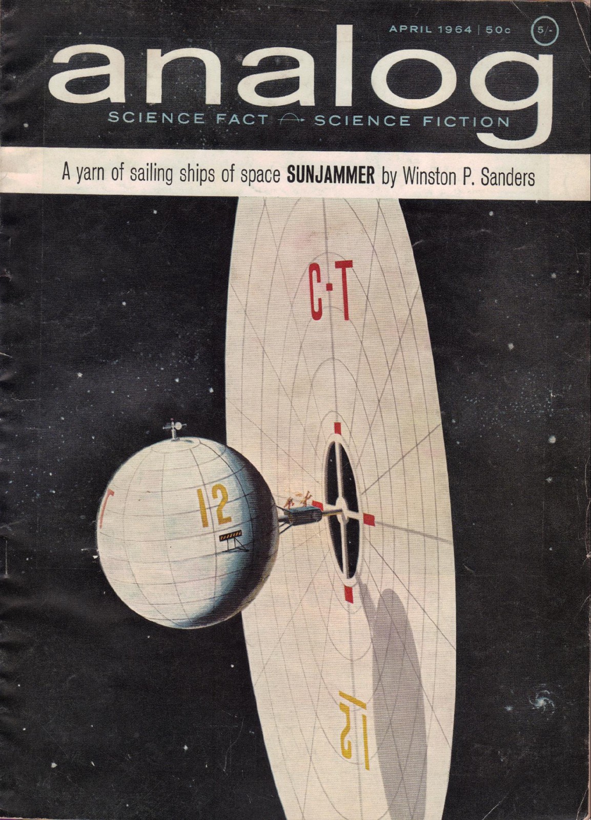 Analog Science Fact -> Science Fiction 1964-04 v73n02