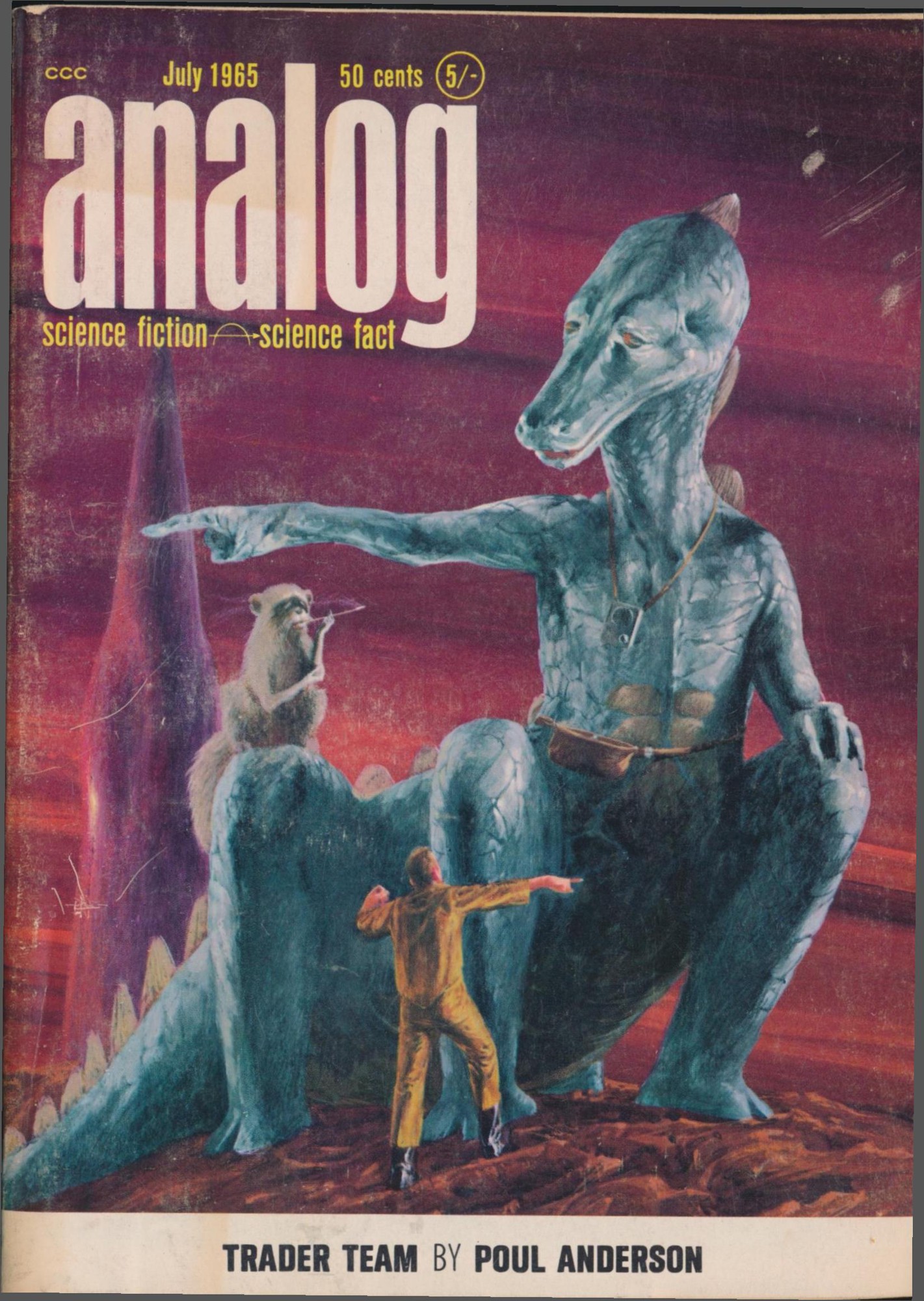 Analog Science Fact -> Science Fiction 1965-07 v75n05