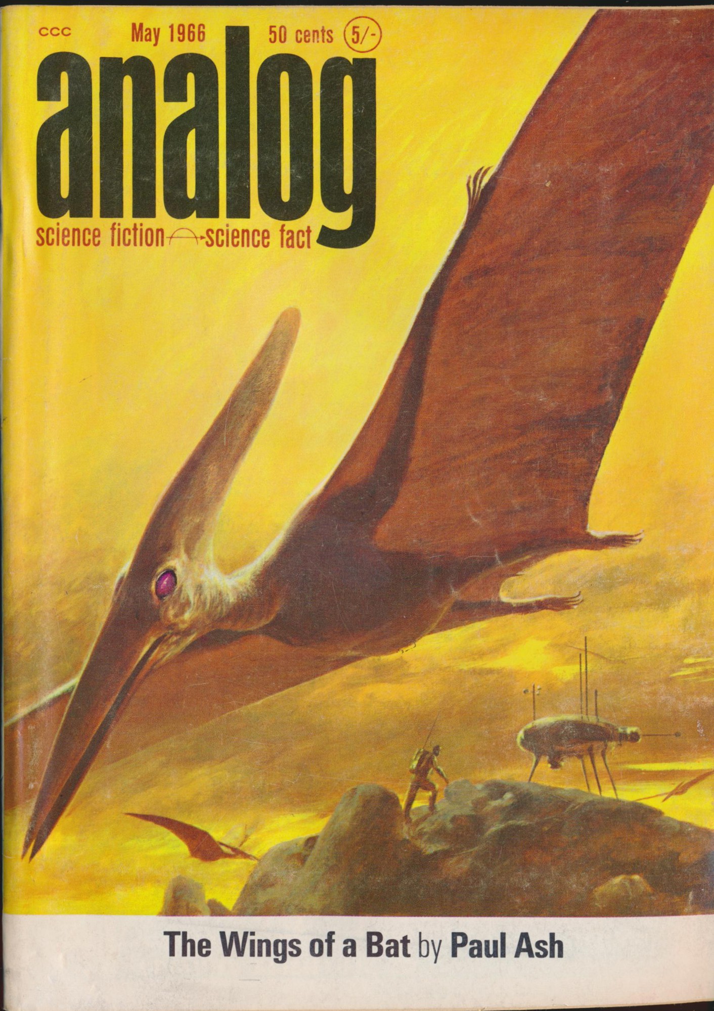 Analog Science Fact -> Science Fiction 1966-05 v77n03