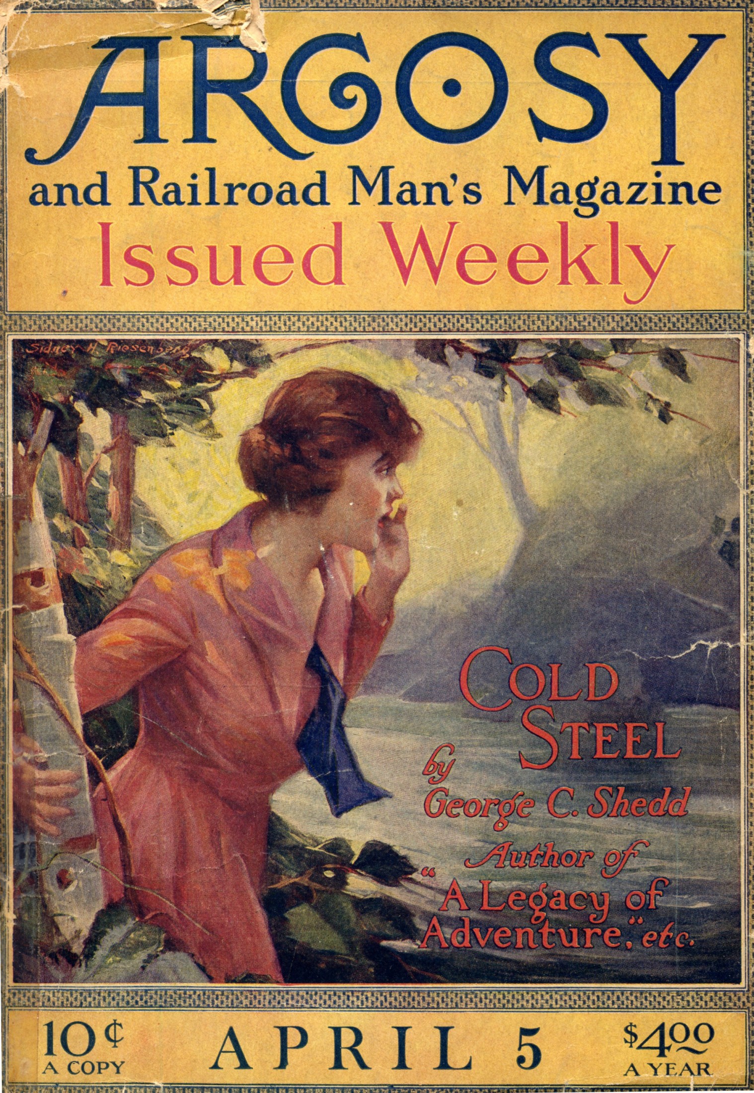 Argosy and Railroad's Man Magazine 1919-04-05 / Mustered Out