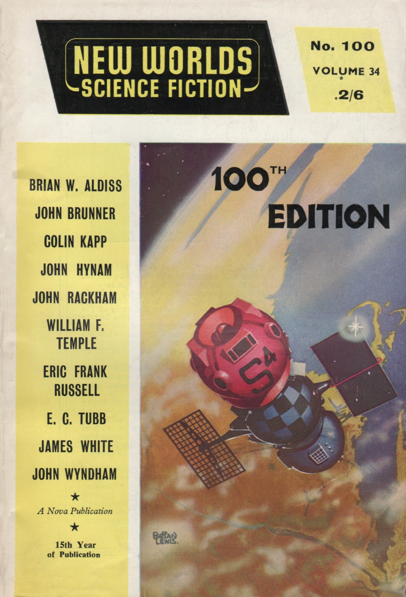 New Worlds 1960-11 #100v34