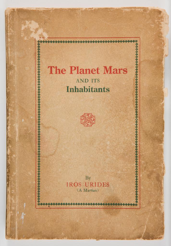 The Planet Mars and Its Inhabitants