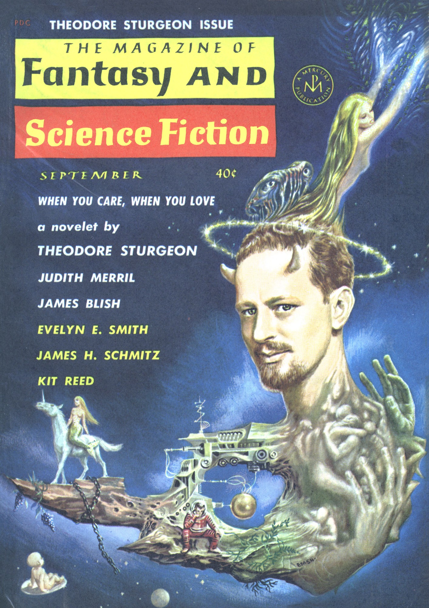 The Magazine of Fantasy and Science Fiction 1962-09 v23n03