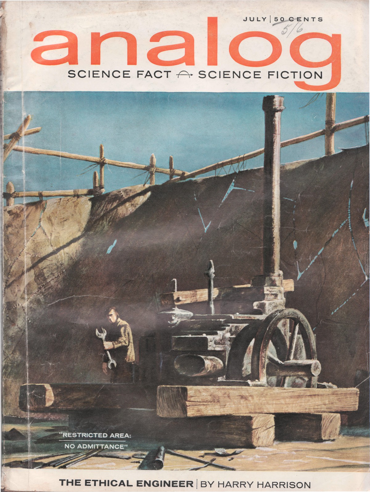 Analog Science Fact -> Science Fiction 1963-07 v71n05