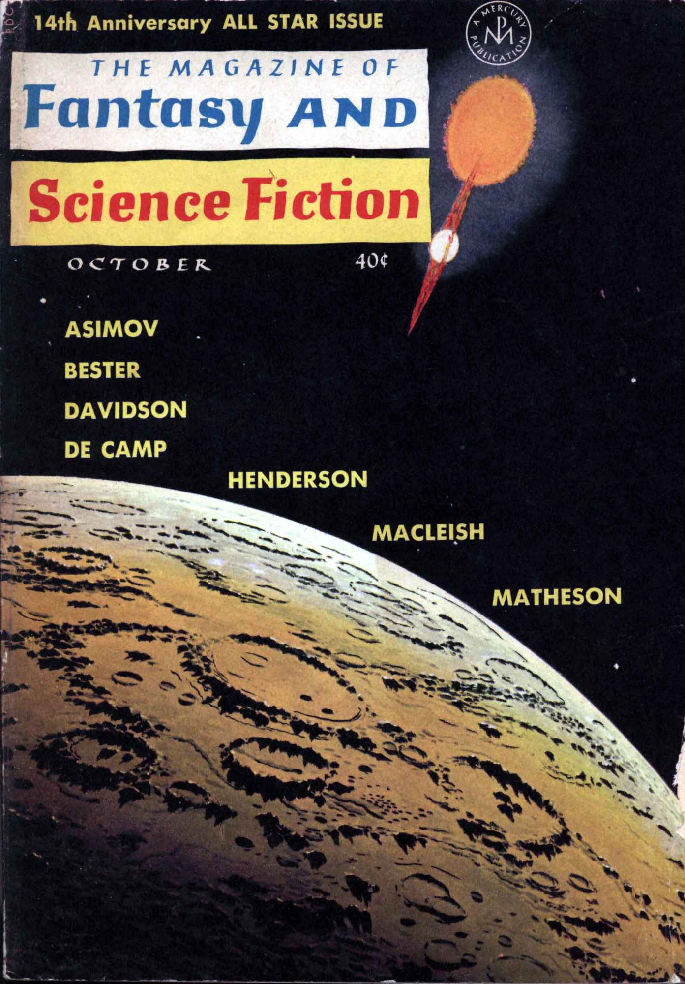 The Magazine of Fantasy and Science Fiction 1963-10 v25n04