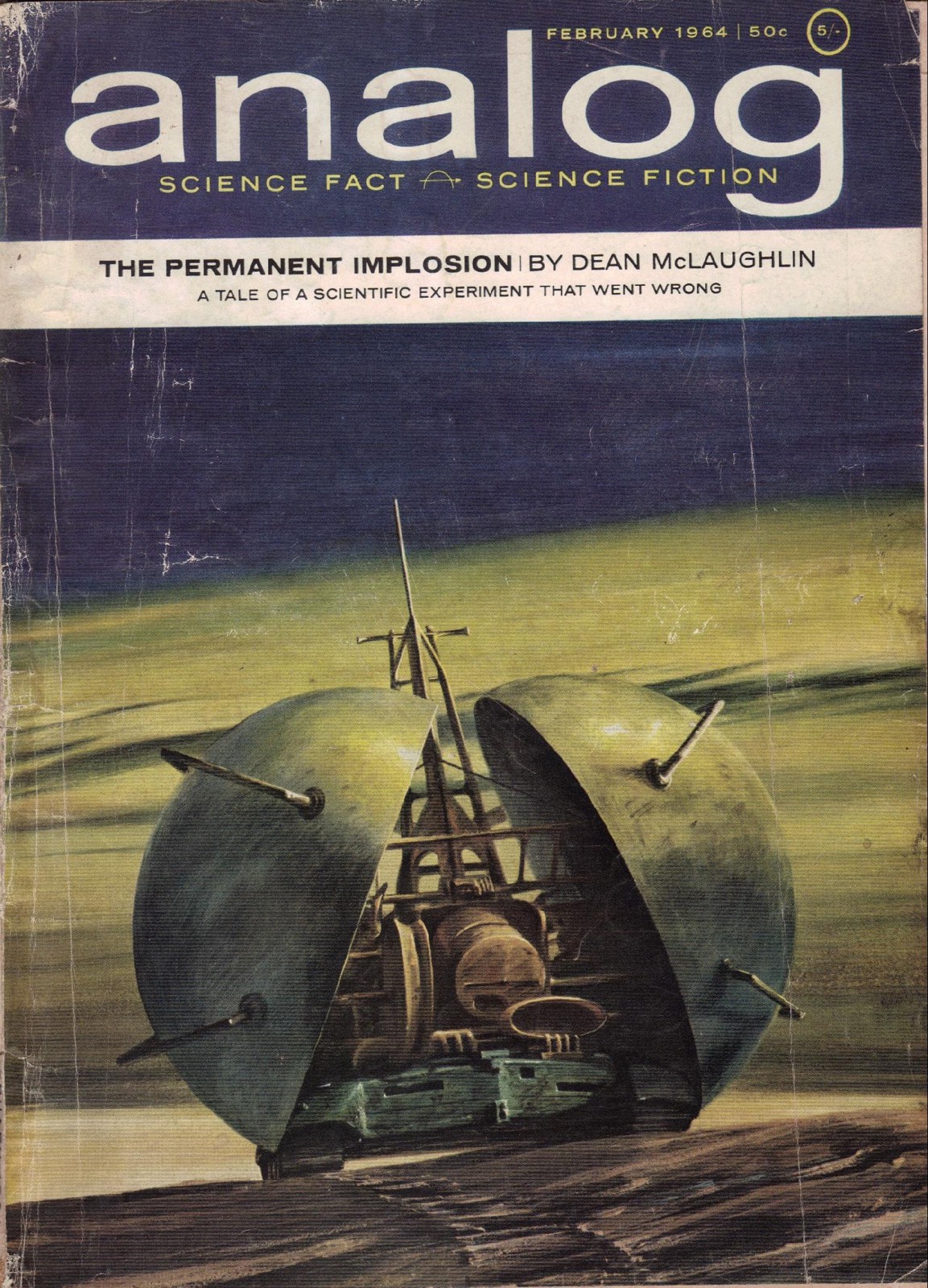 Analog Science Fact -> Science Fiction 1964-02 v72n06