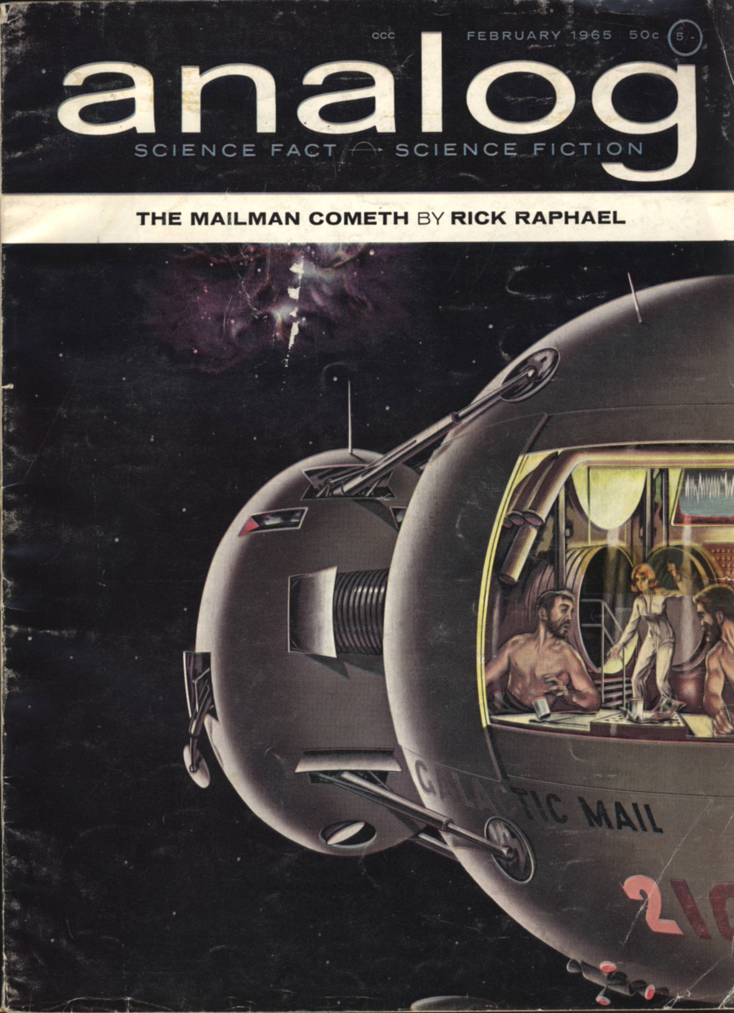 Analog Science Fact -> Science Fiction 1965-02 v74n06