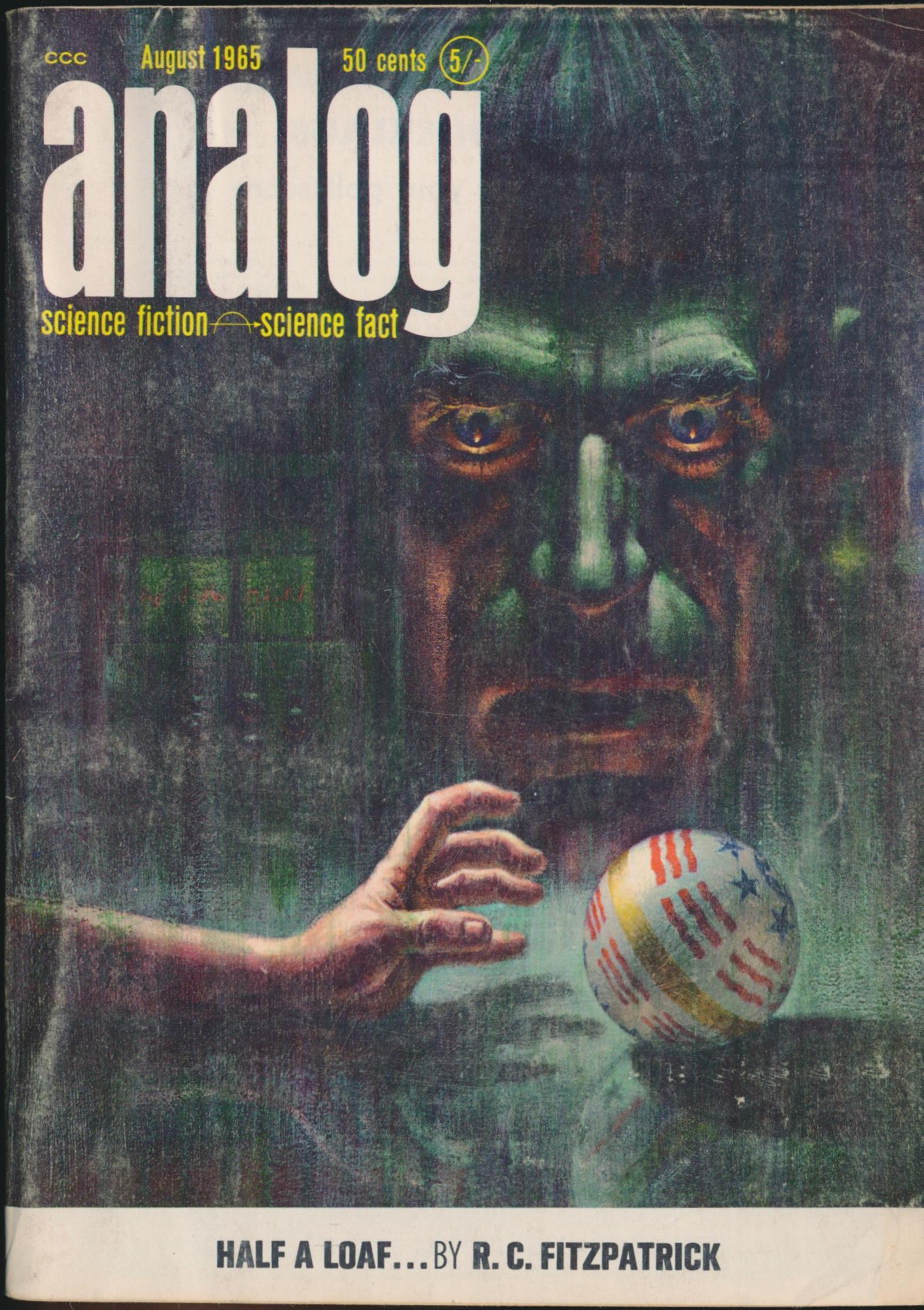 Analog Science Fact -> Science Fiction 1965-08 v75n06