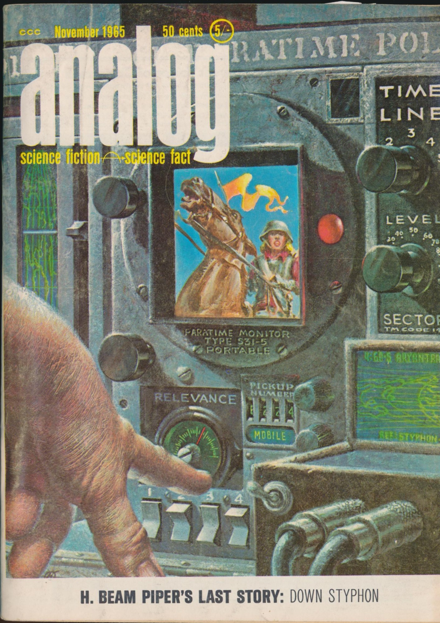 Analog Science Fact -> Science Fiction 1965-11 v76n03