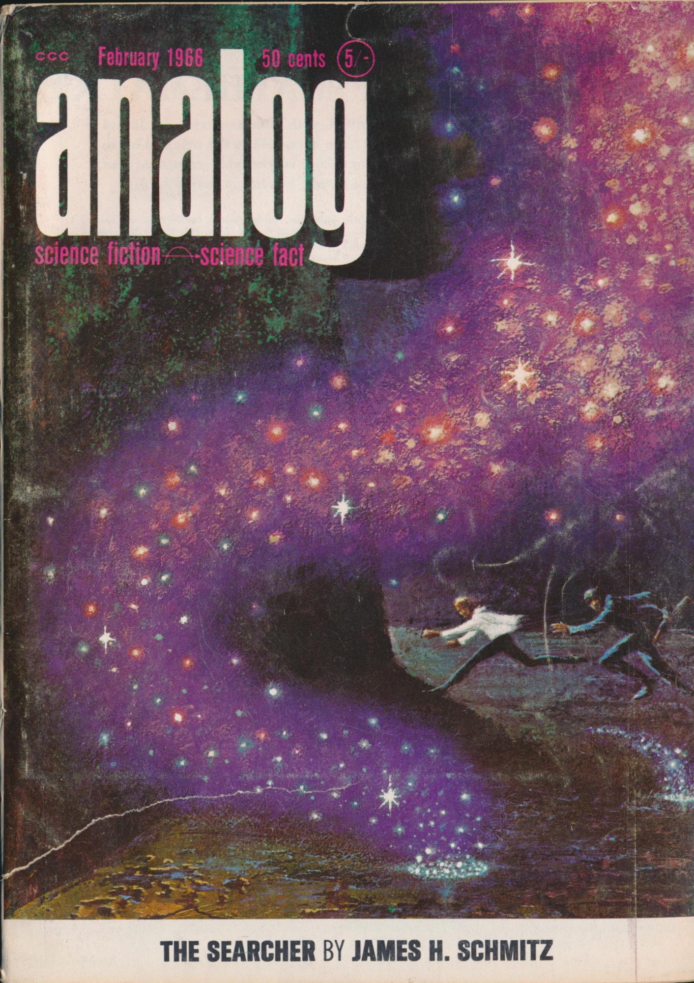 Analog Science Fact -> Science Fiction 1966-02 v76n06