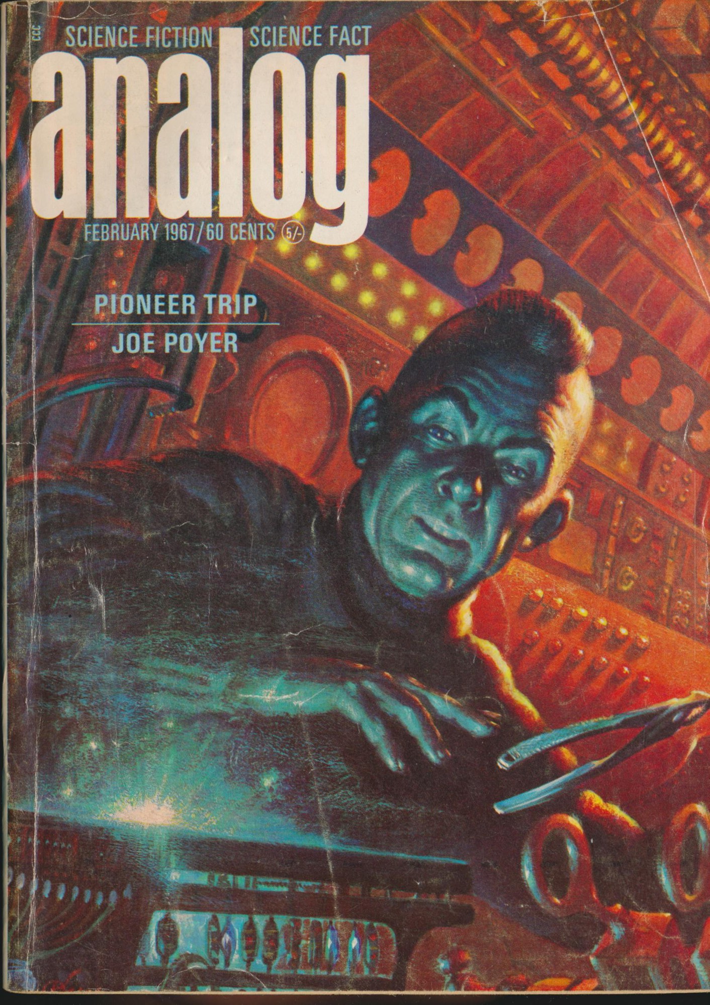 Analog Science Fact -> Science Fiction 1967-02 v78n06