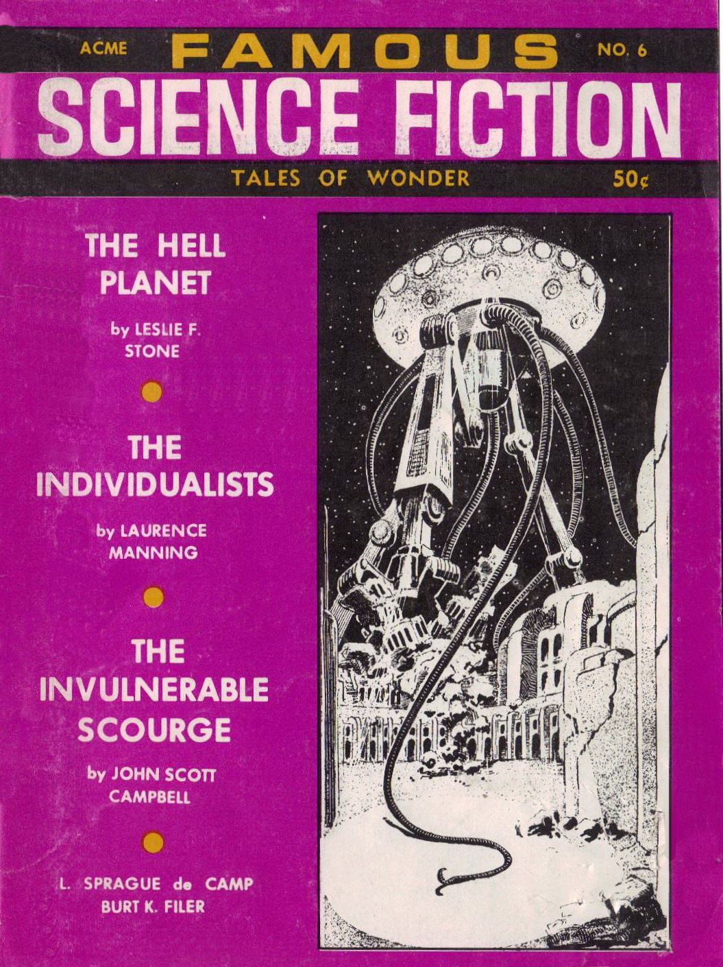 Famous Science Fiction 1968-Spring v01n06