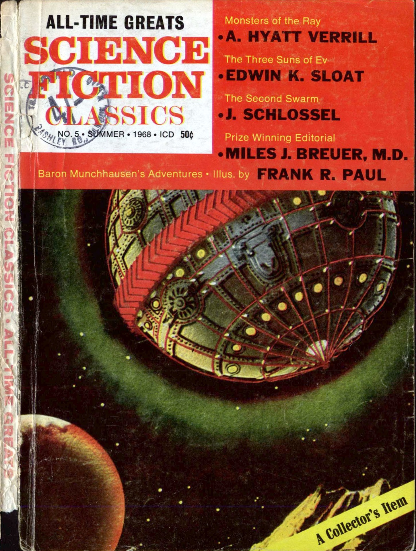 Science Fiction Adventure Classics 1968-Summer #05