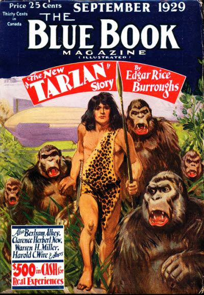 Tarzan at the Earth's Core