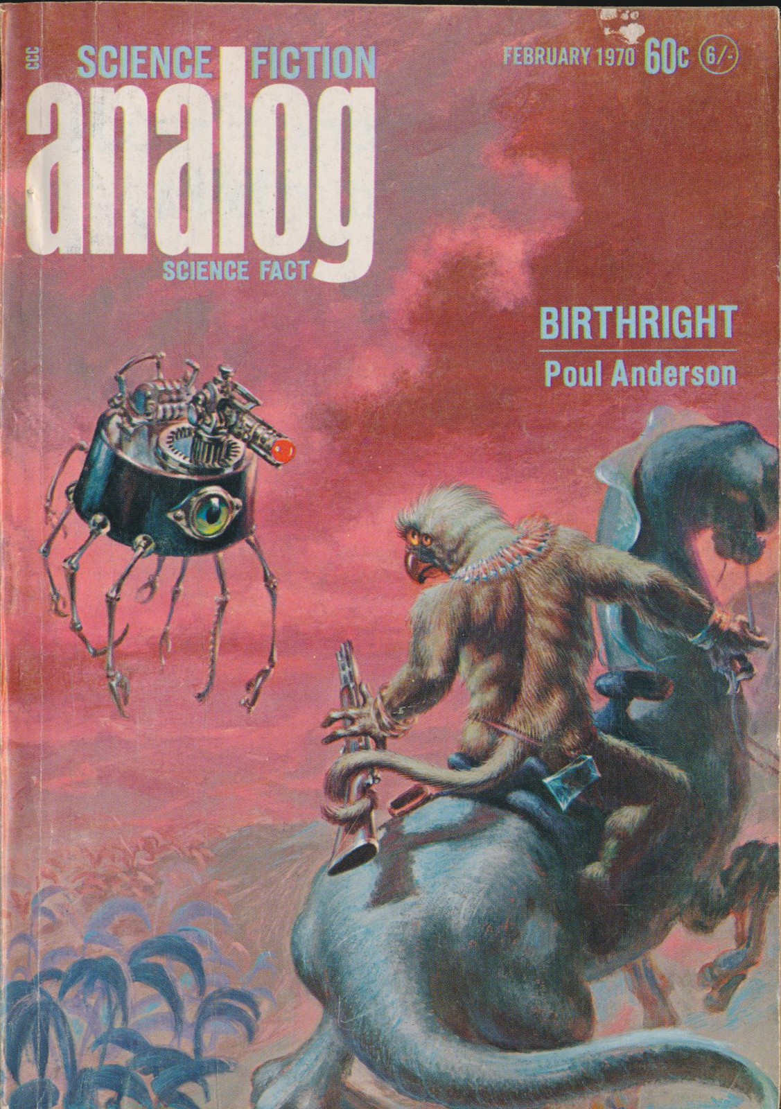 Analog Science Fiction - Science Fact 1970-02 v84n06