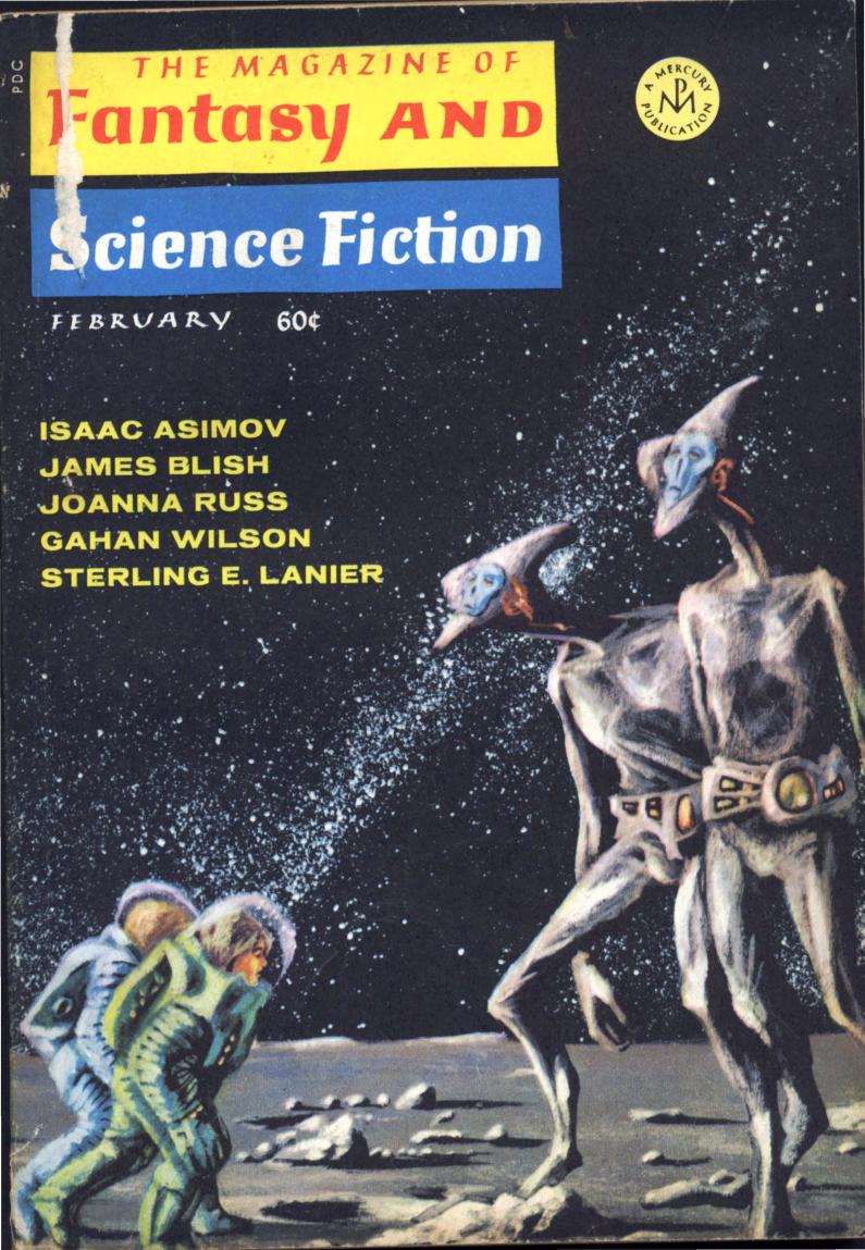 The Magazine of Fantasy and Science Fiction 1970-02 v38n02