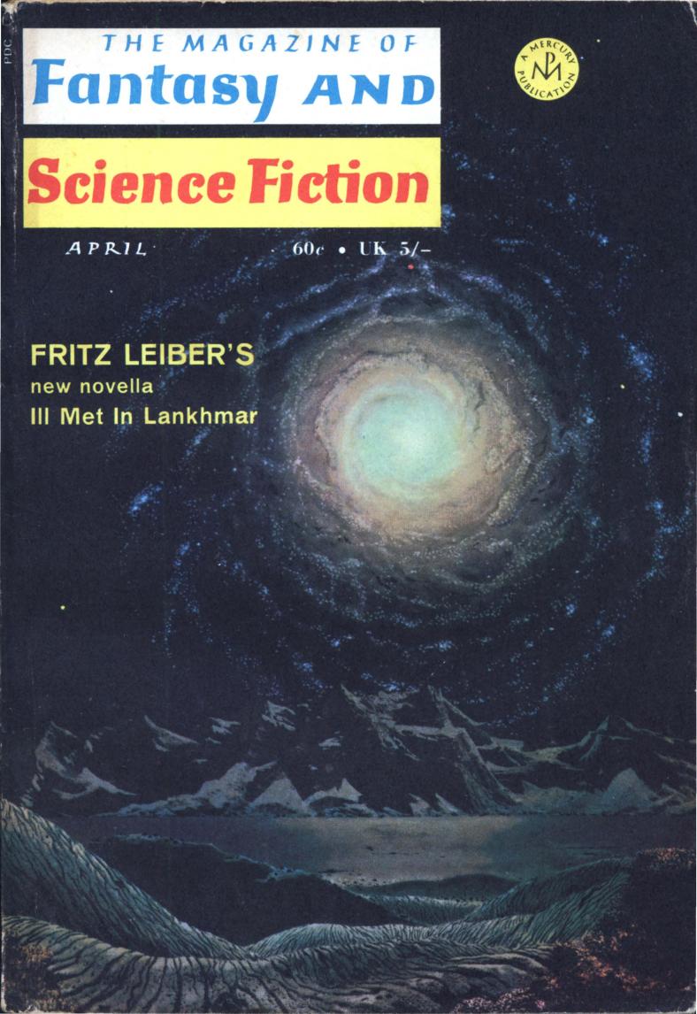 The Magazine of Fantasy and Science Fiction 1970-04 v38n04