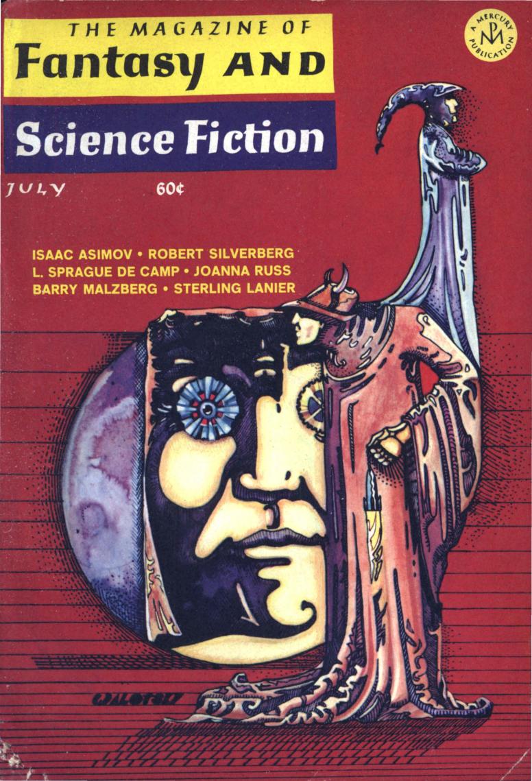 The Magazine of Fantasy and Science Fiction 1970-07 v39n01