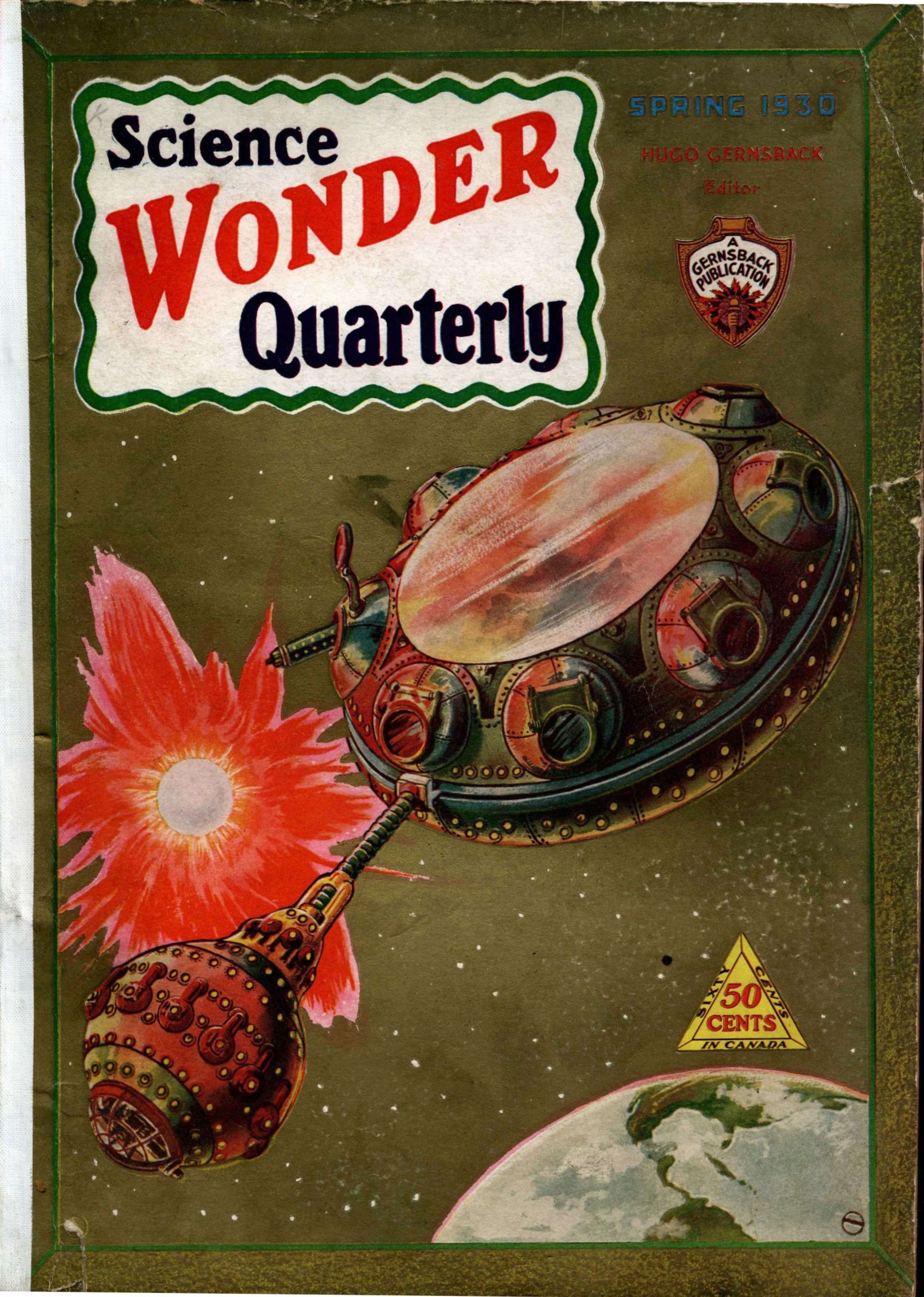 Science Wonder Quarterly 1930 Spring