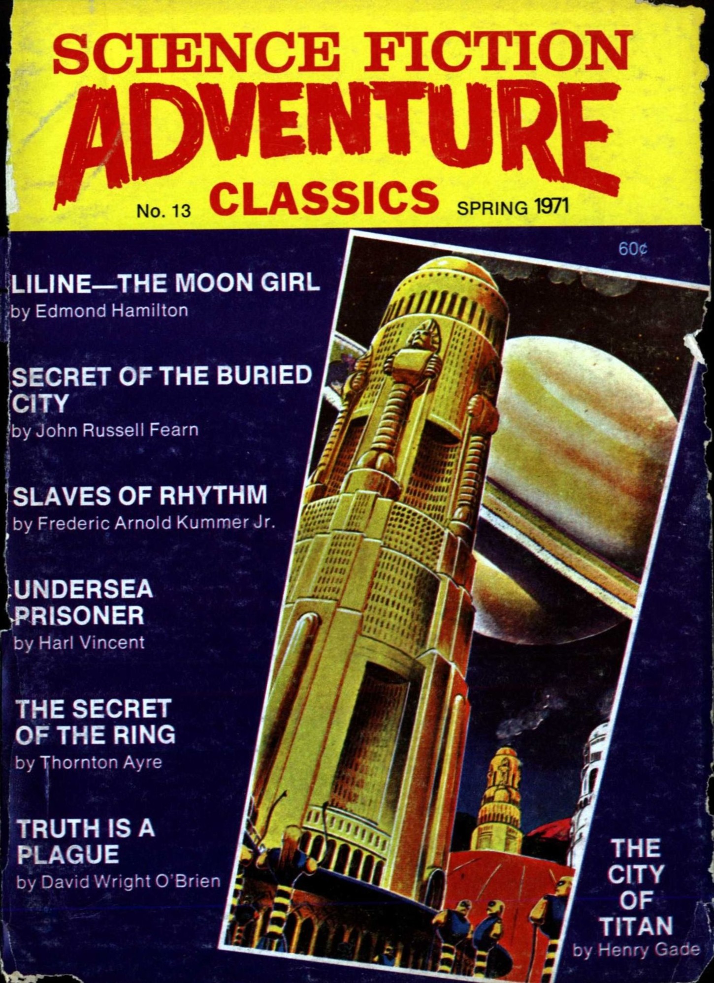 Science Fiction Adventure Classics 1971-Spring #13