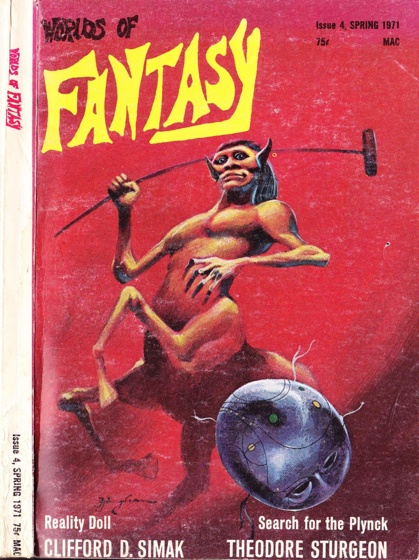 Worlds of Fantasy 1971-Spring v01n04