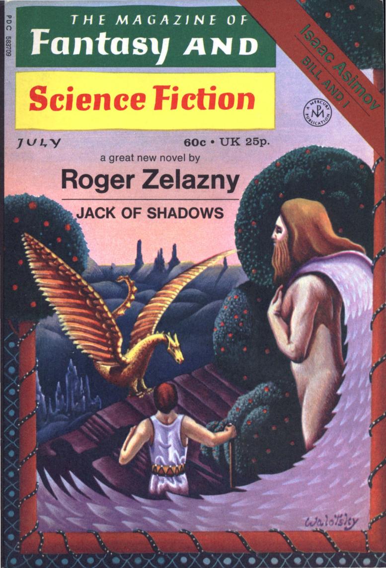 The Magazine of Fantasy and Science Fiction 1971-07 v41n01