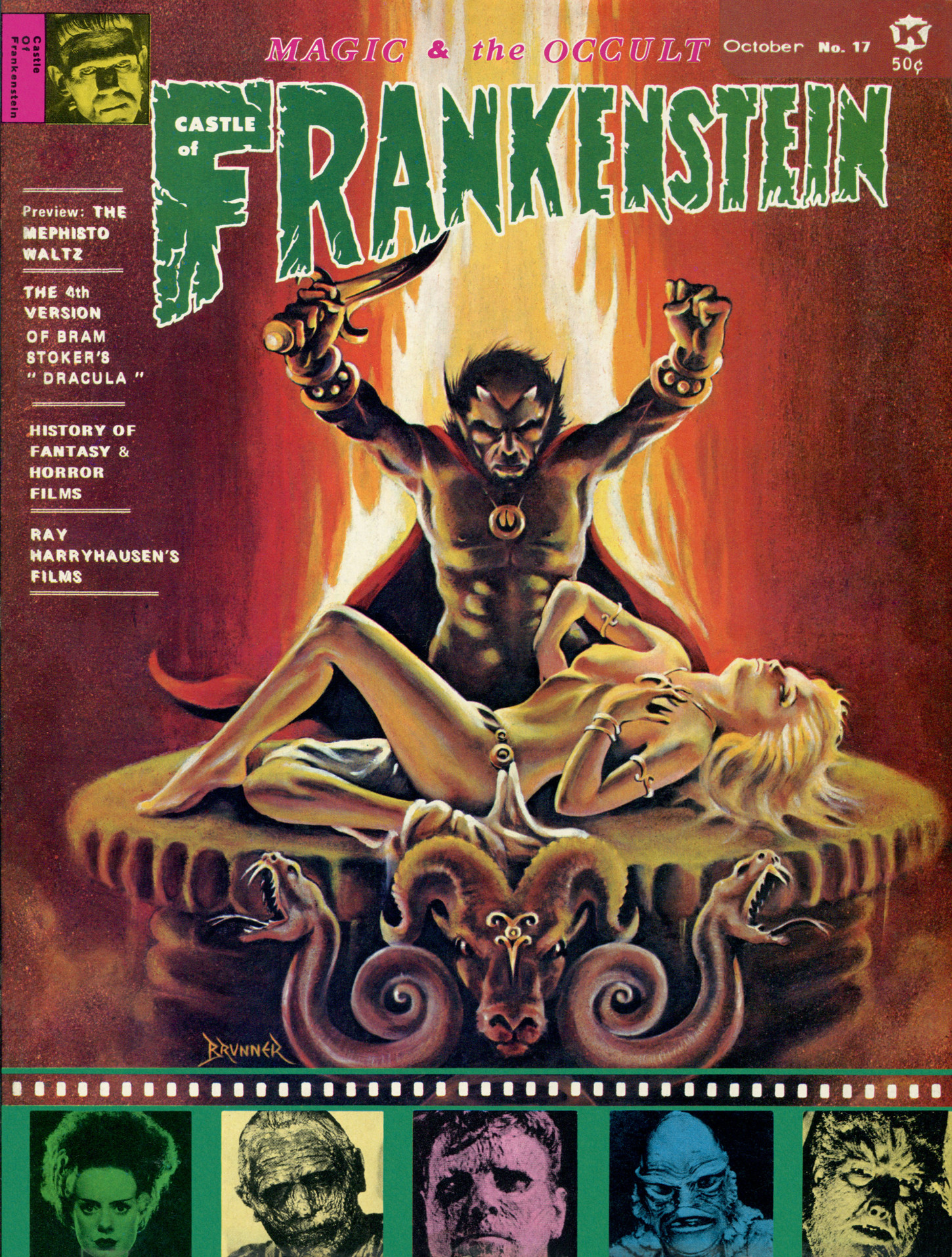 Castle of Frankenstein 1971-10 #17