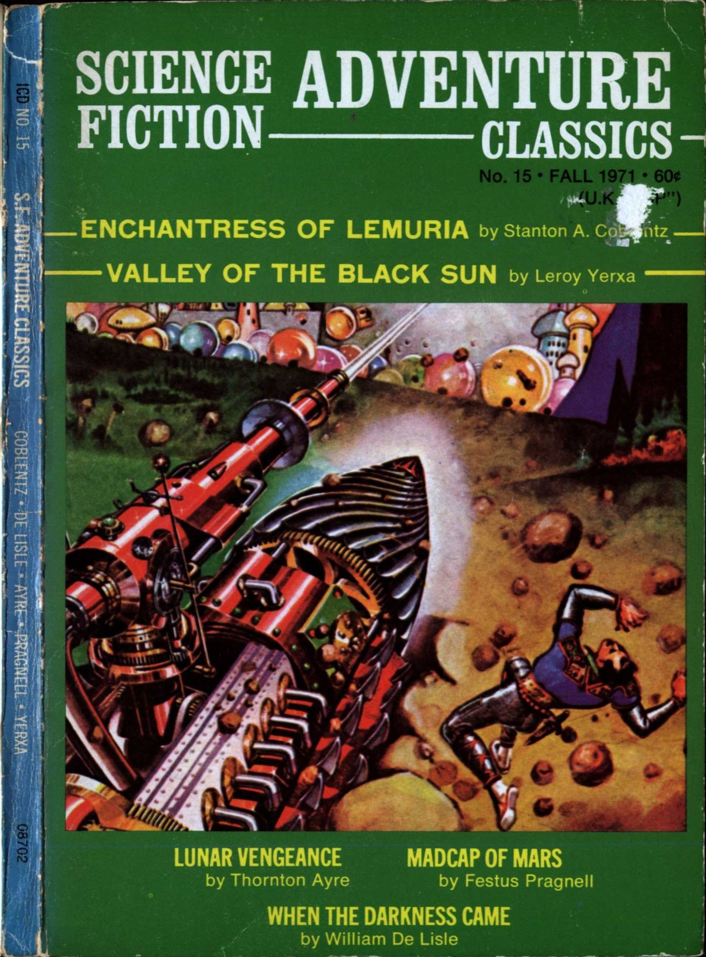 Science Fiction Adventure Classics 1971-Fall #15