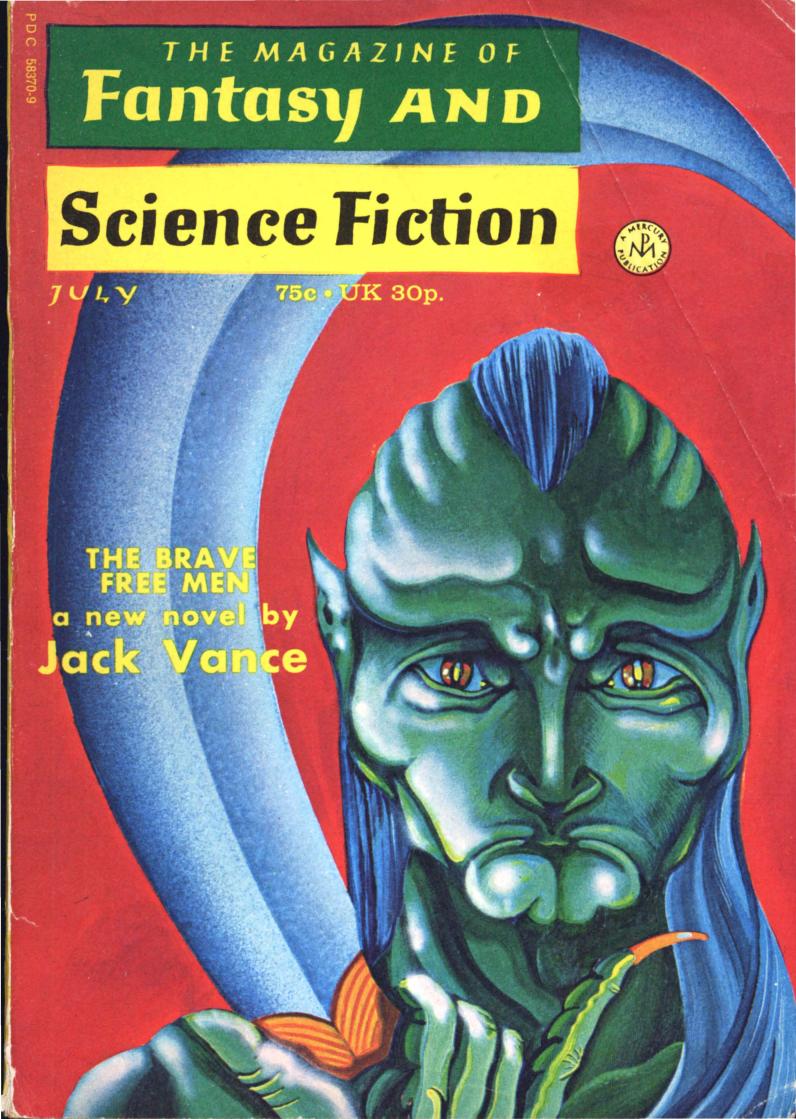 The Magazine of Fantasy and Science Fiction 1972-07 v43n01