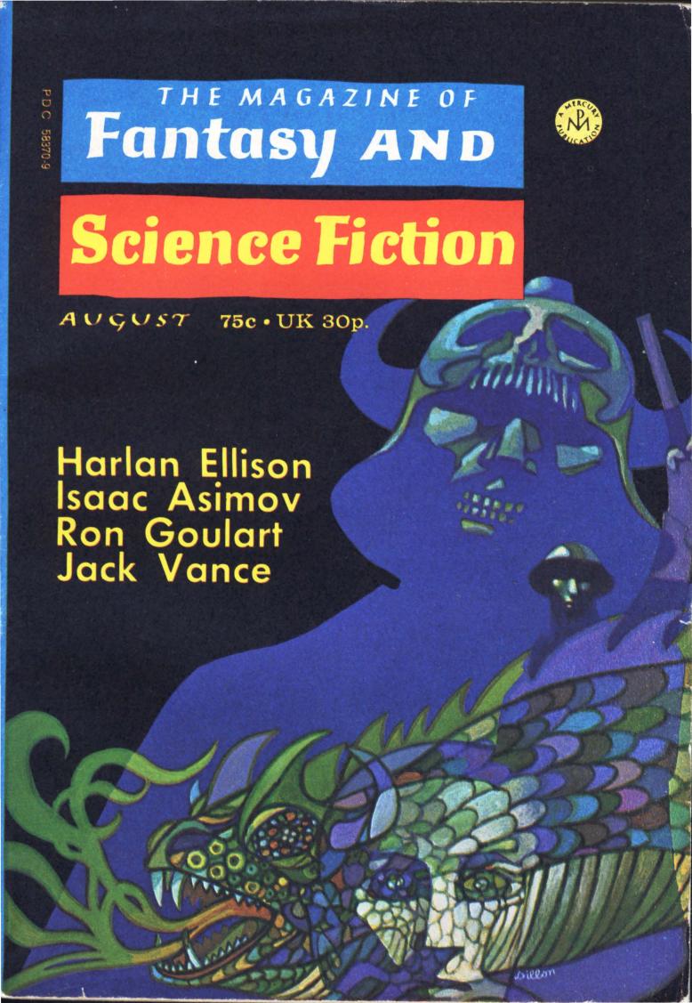 The Magazine of Fantasy and Science Fiction 1972-08 v43n02