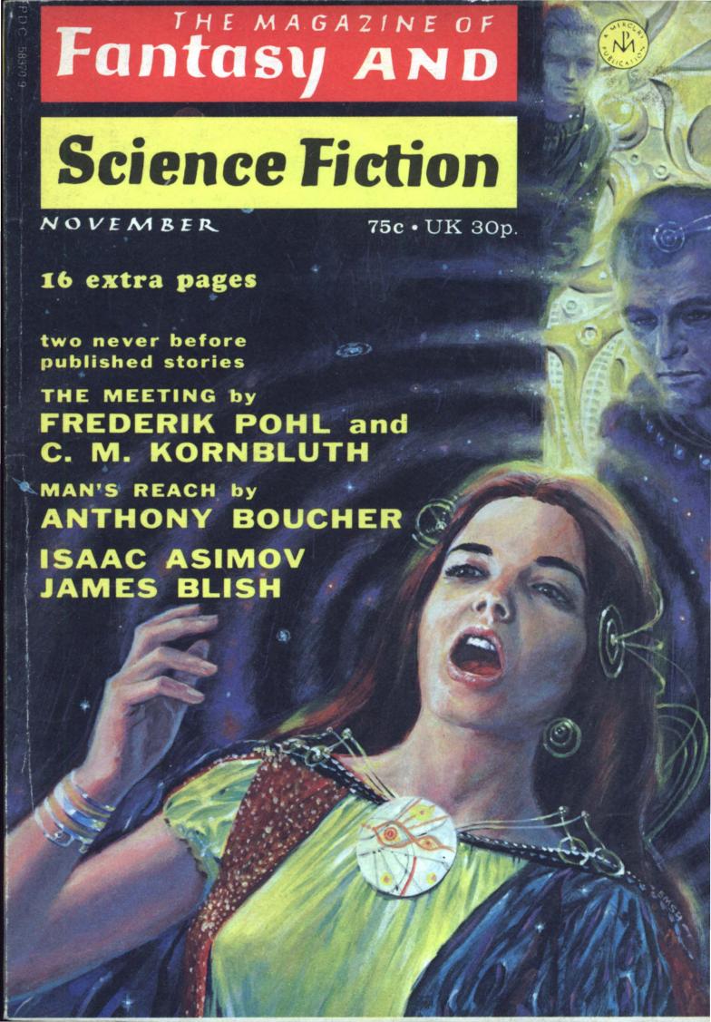 The Magazine of Fantasy and Science Fiction 1972-11 v43n05