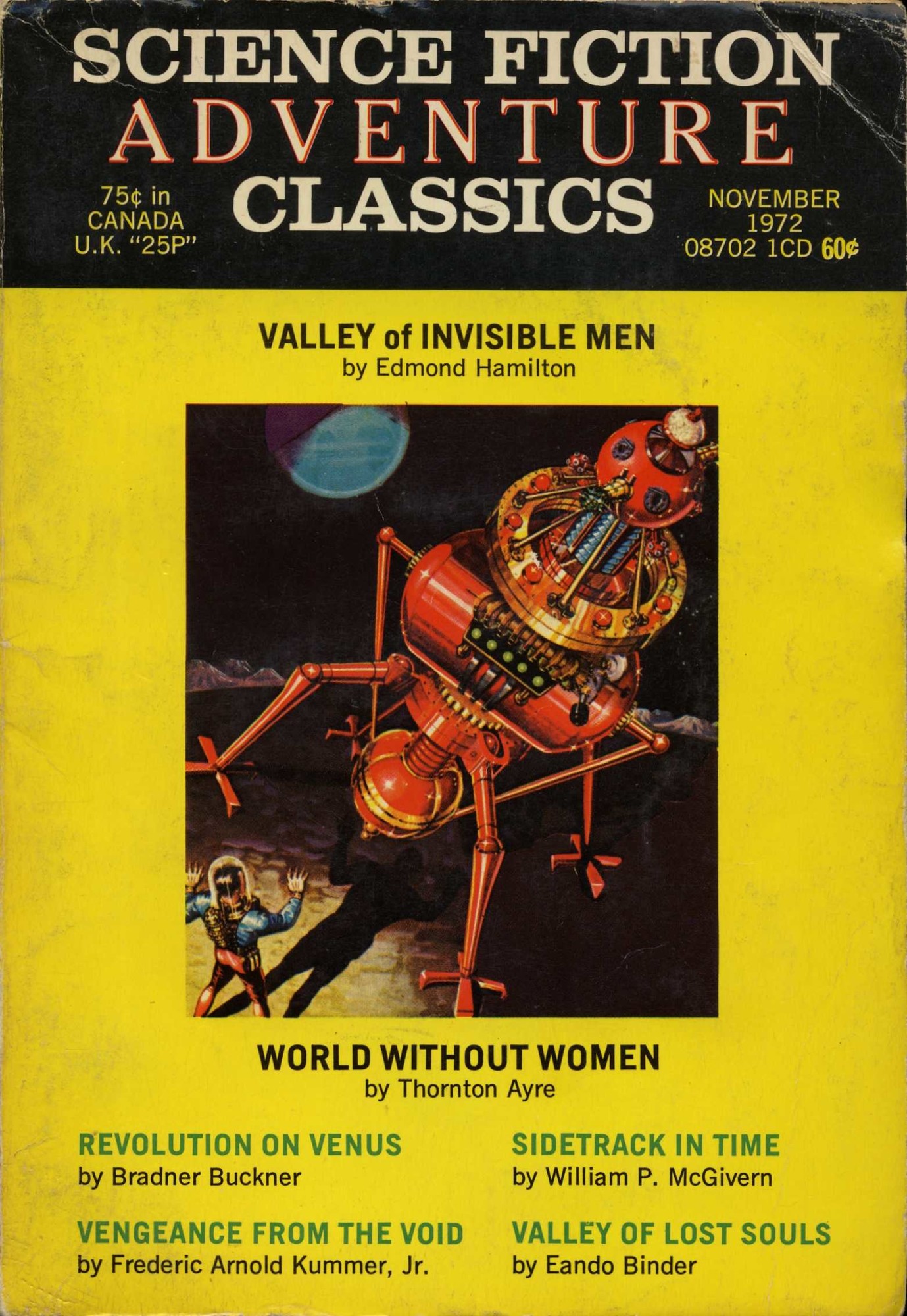 Science Fiction Adventure Classics 1972-11 #21