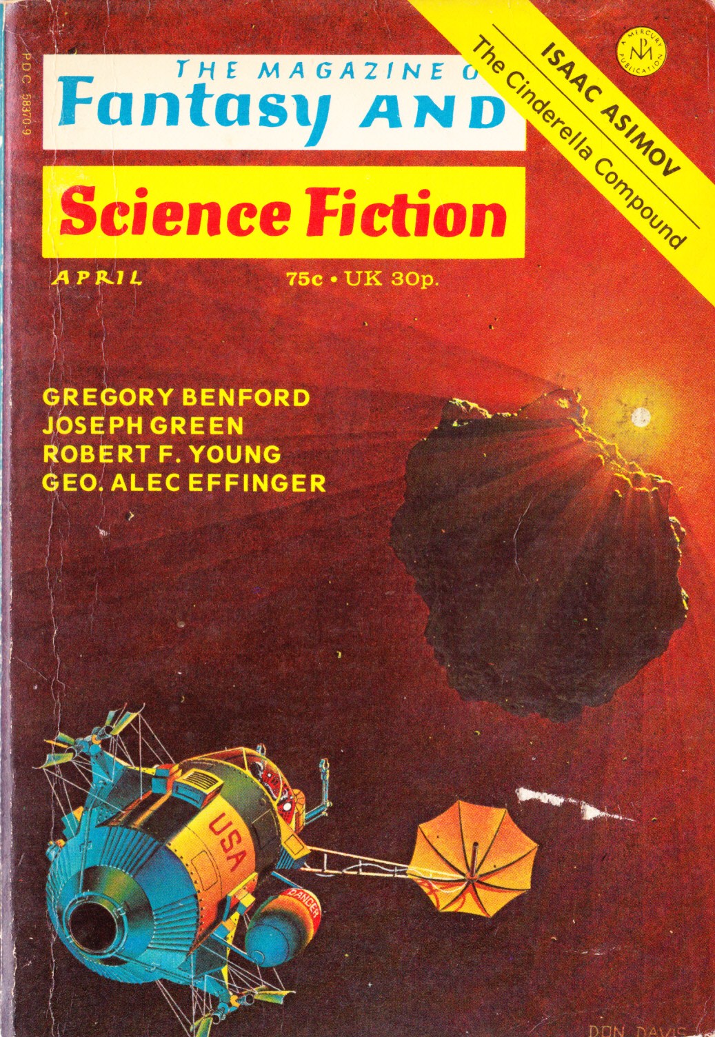 The Magazine of Fantasy and Science Fiction 1973-04 v44n04