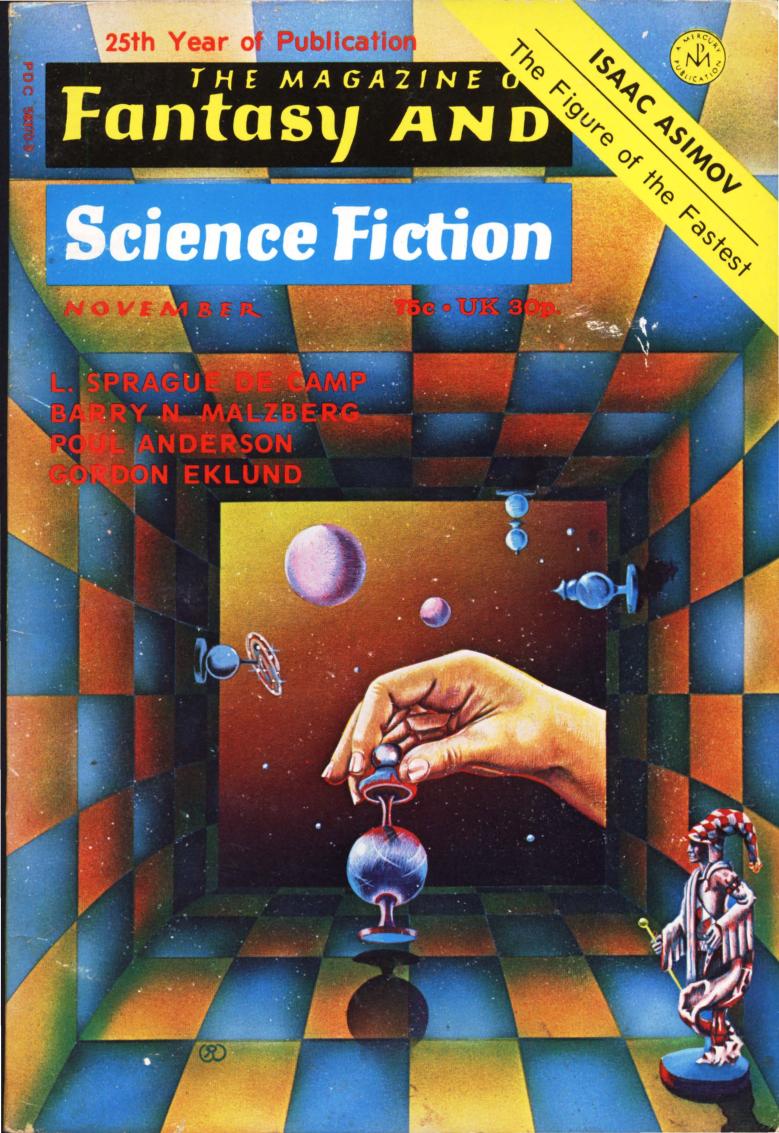 The Magazine of Fantasy and Science Fiction 1973-11 v45n05