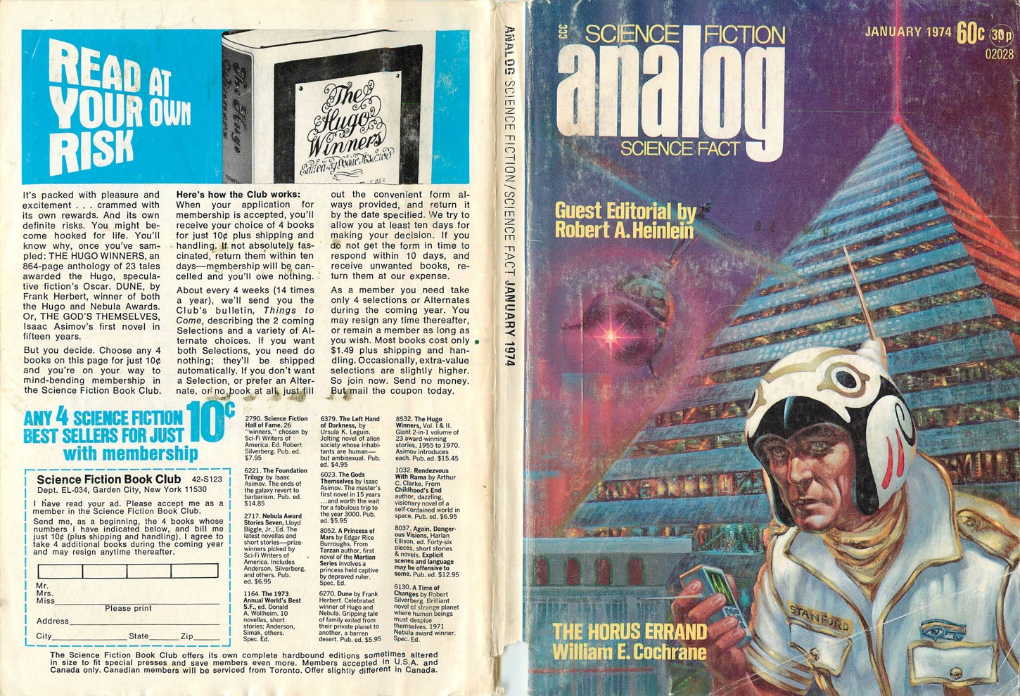 Analog Science Fiction - Science Fact 1974-01 v92n05