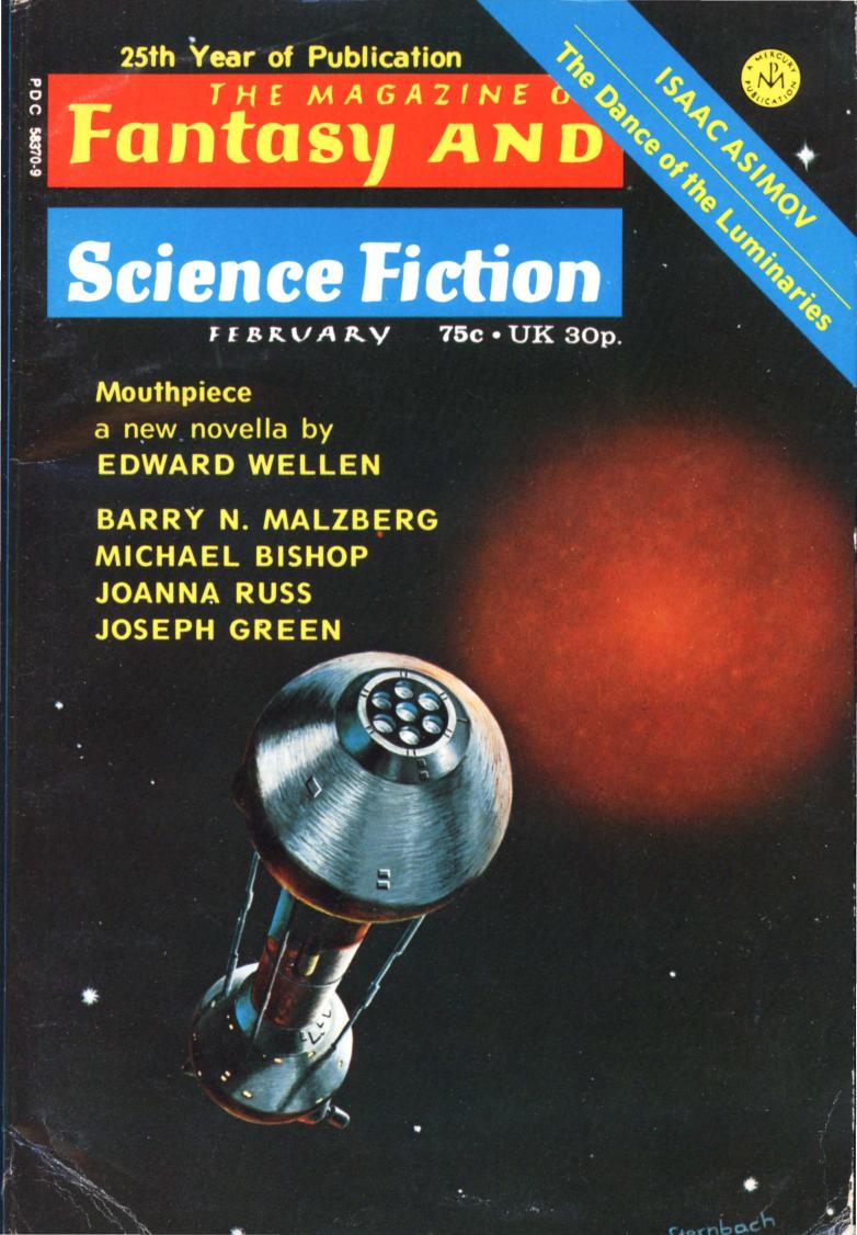 The Magazine of Fantasy and Science Fiction 1974-02 v46n02