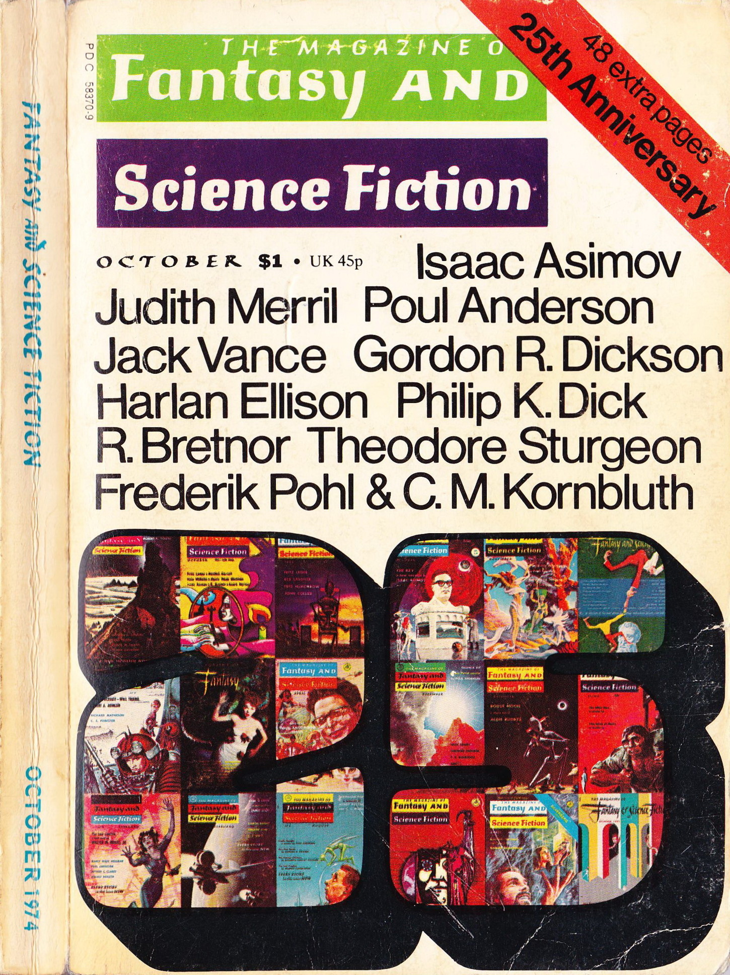 The Magazine of Fantasy and Science Fiction 1974-10 v47n04