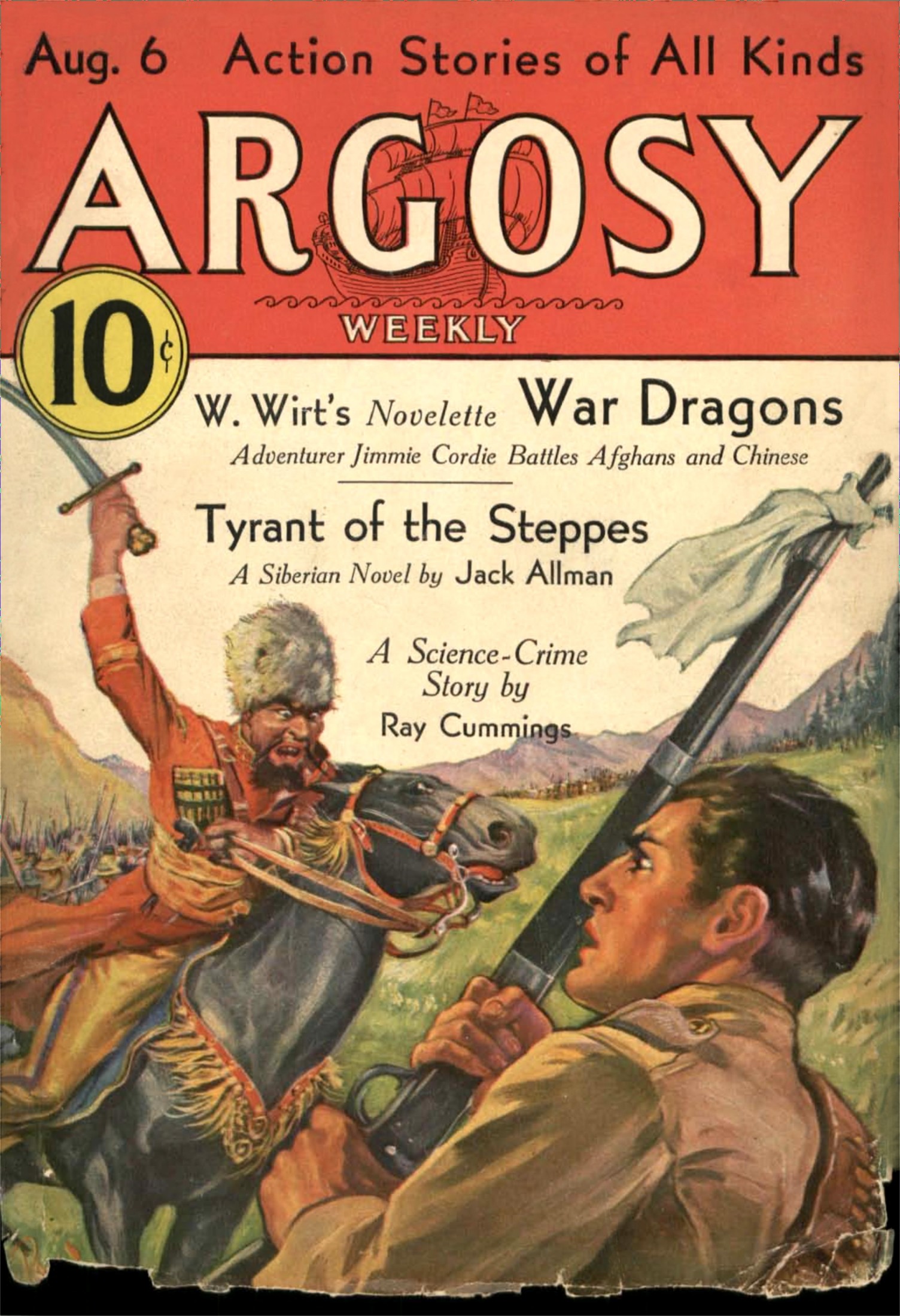 Argosy Weekly 1932-08-06 Death by the Clock