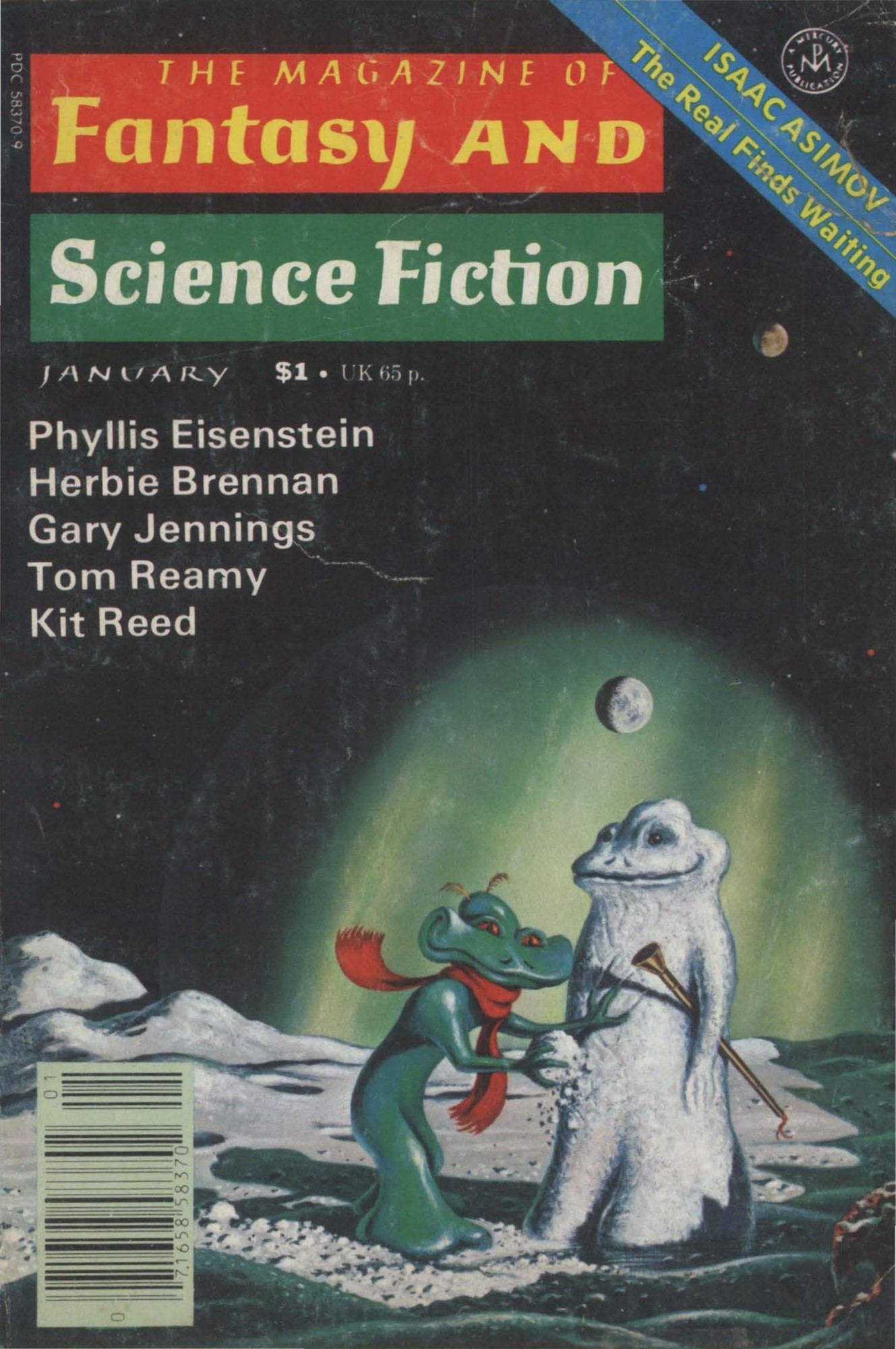 The Magazine of Fantasy and Science Fiction 1978-01 v54n01