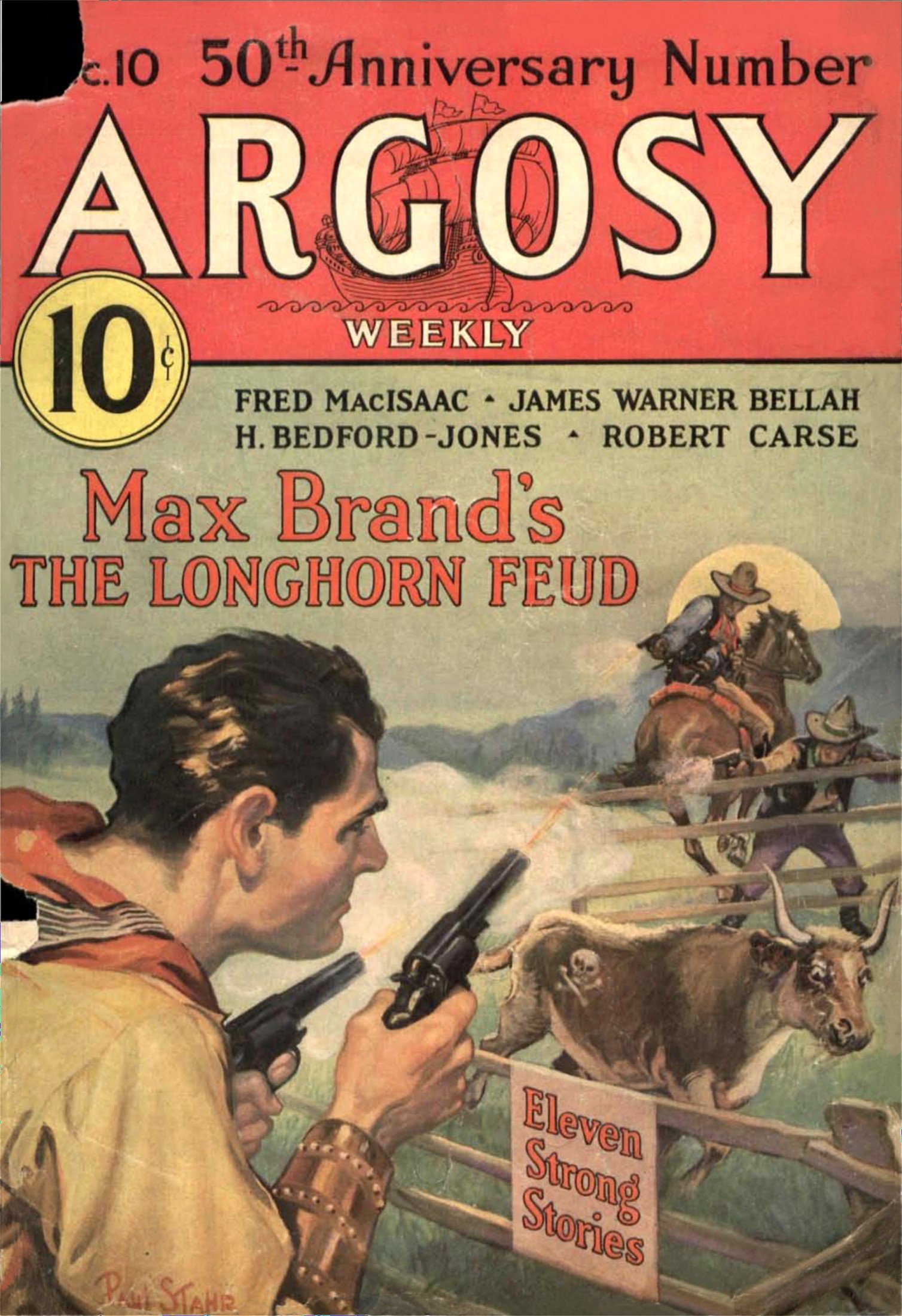 Argosy Weekly 1932-12-10 The Man-Hunter / Sting of the Blue Scorpion (Part 4 of 5)