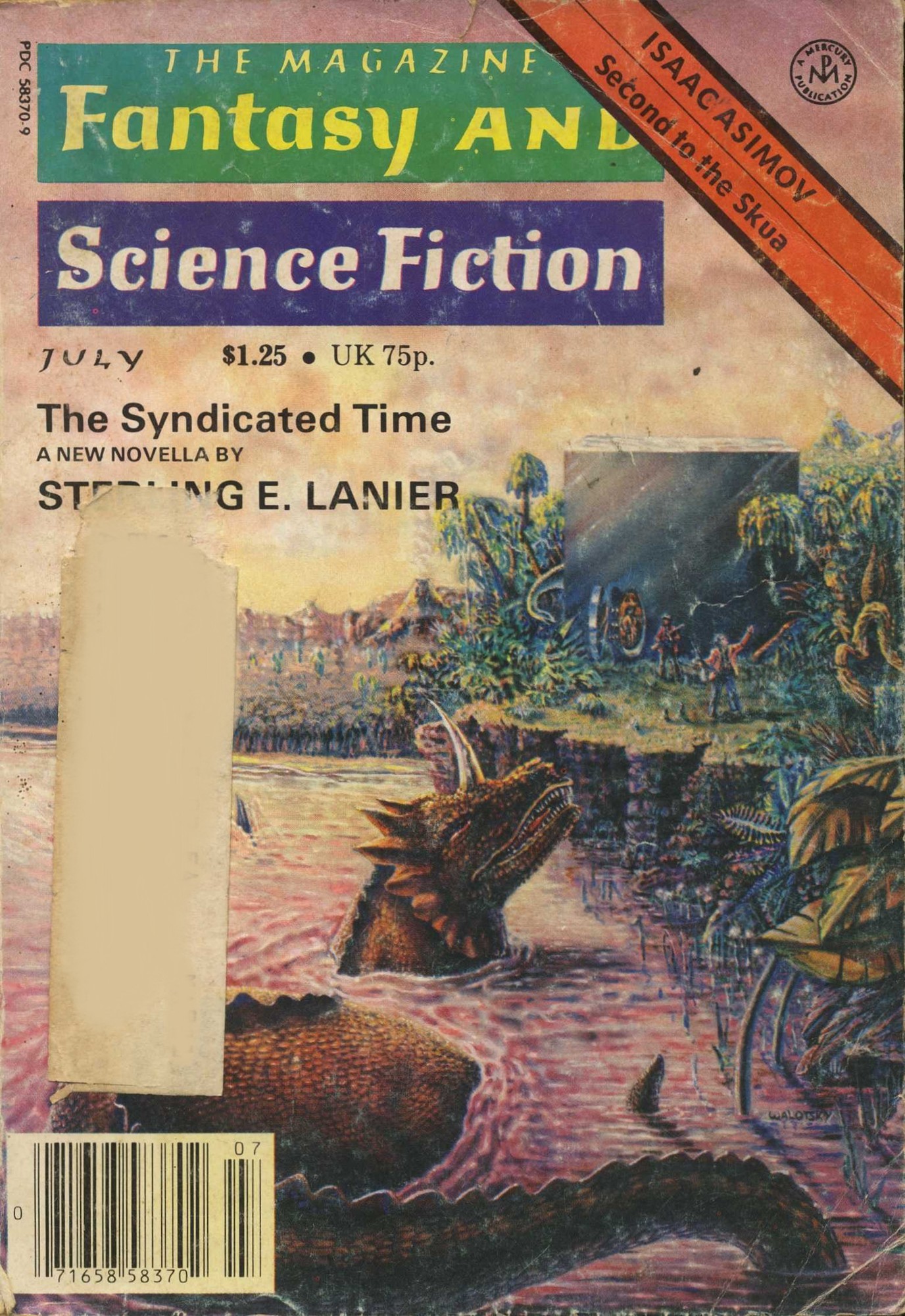 The Magazine of Fantasy and Science Fiction 1978-07 v55n01