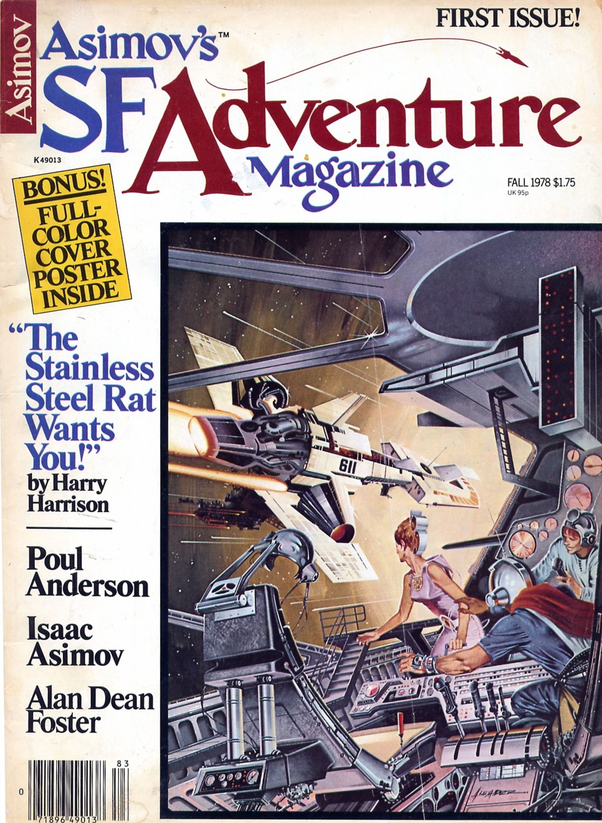 Asimov's SF Adventure Magazine 1978-Fall v01n01