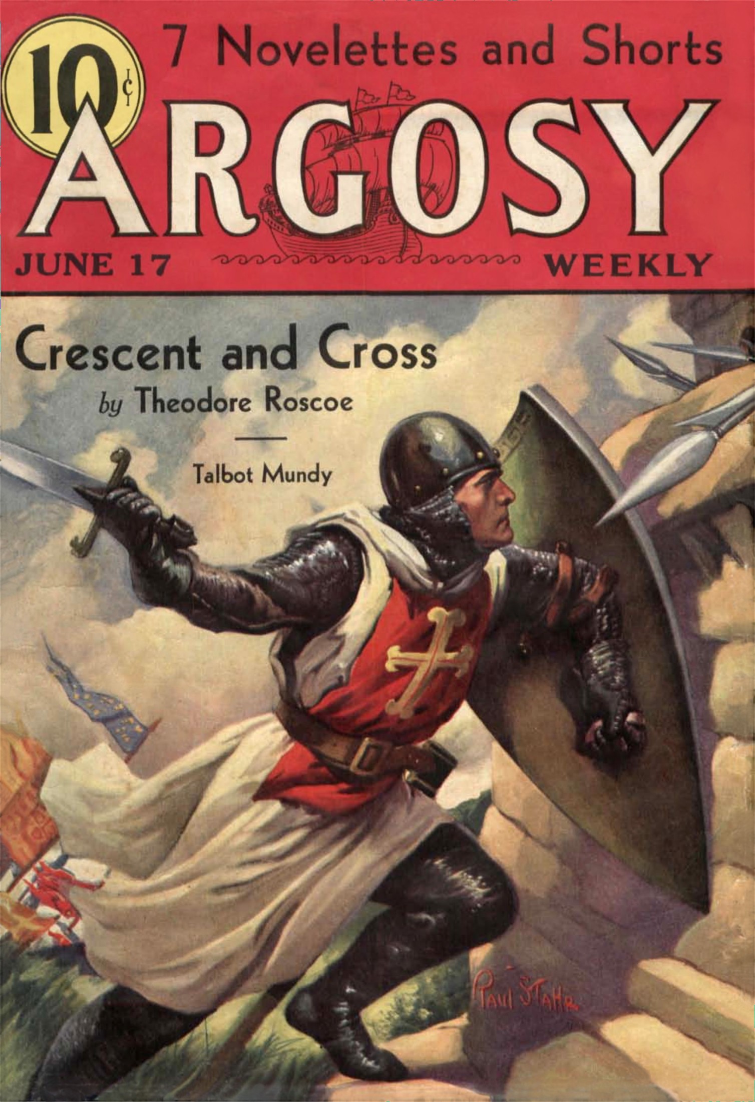 Argosy Weekly 1933-06-17 The Golden City (Part 6 of 6) - The Sapphire Death (Part 2 of 6)