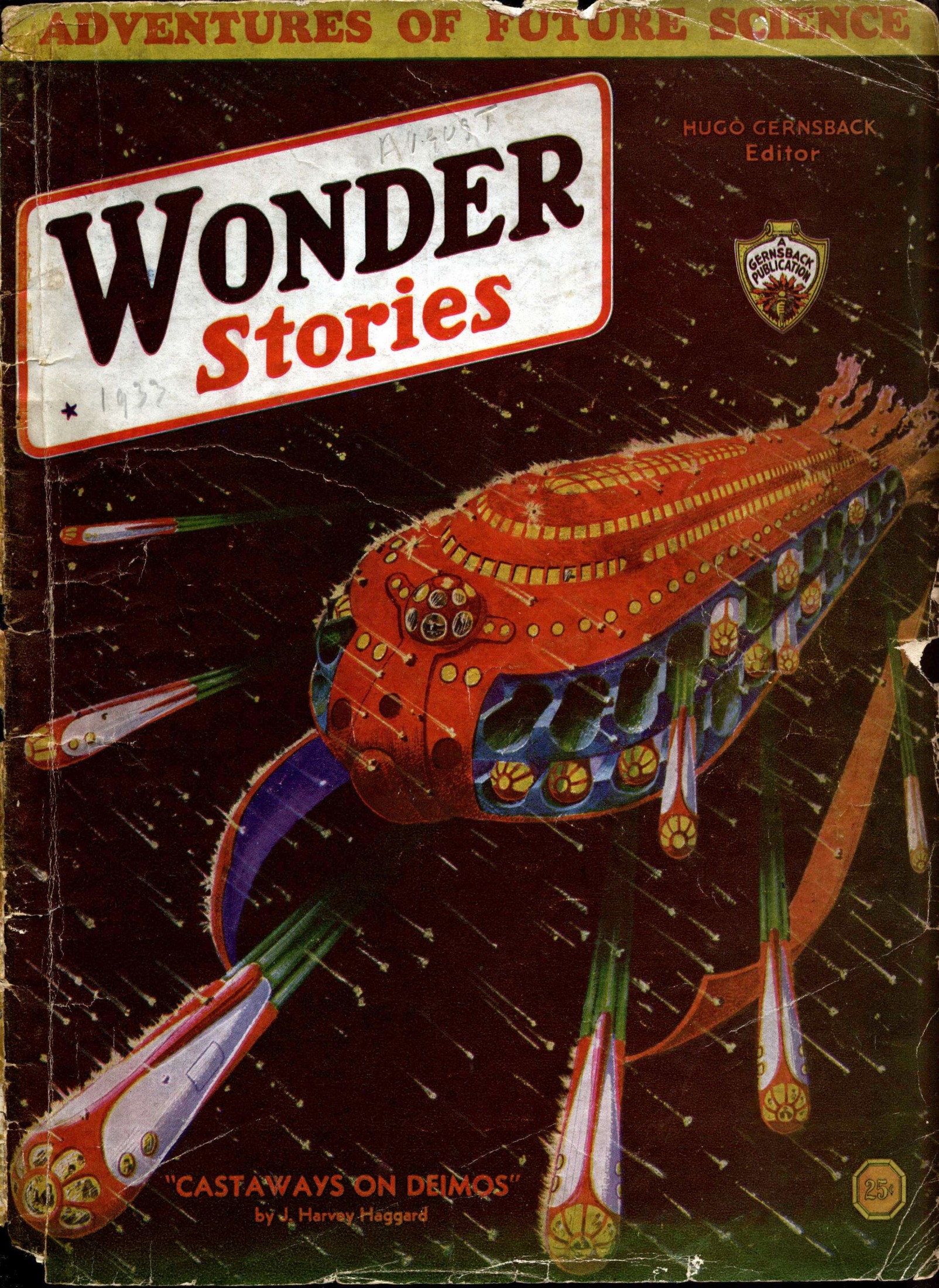 Wonder Stories 1933-08