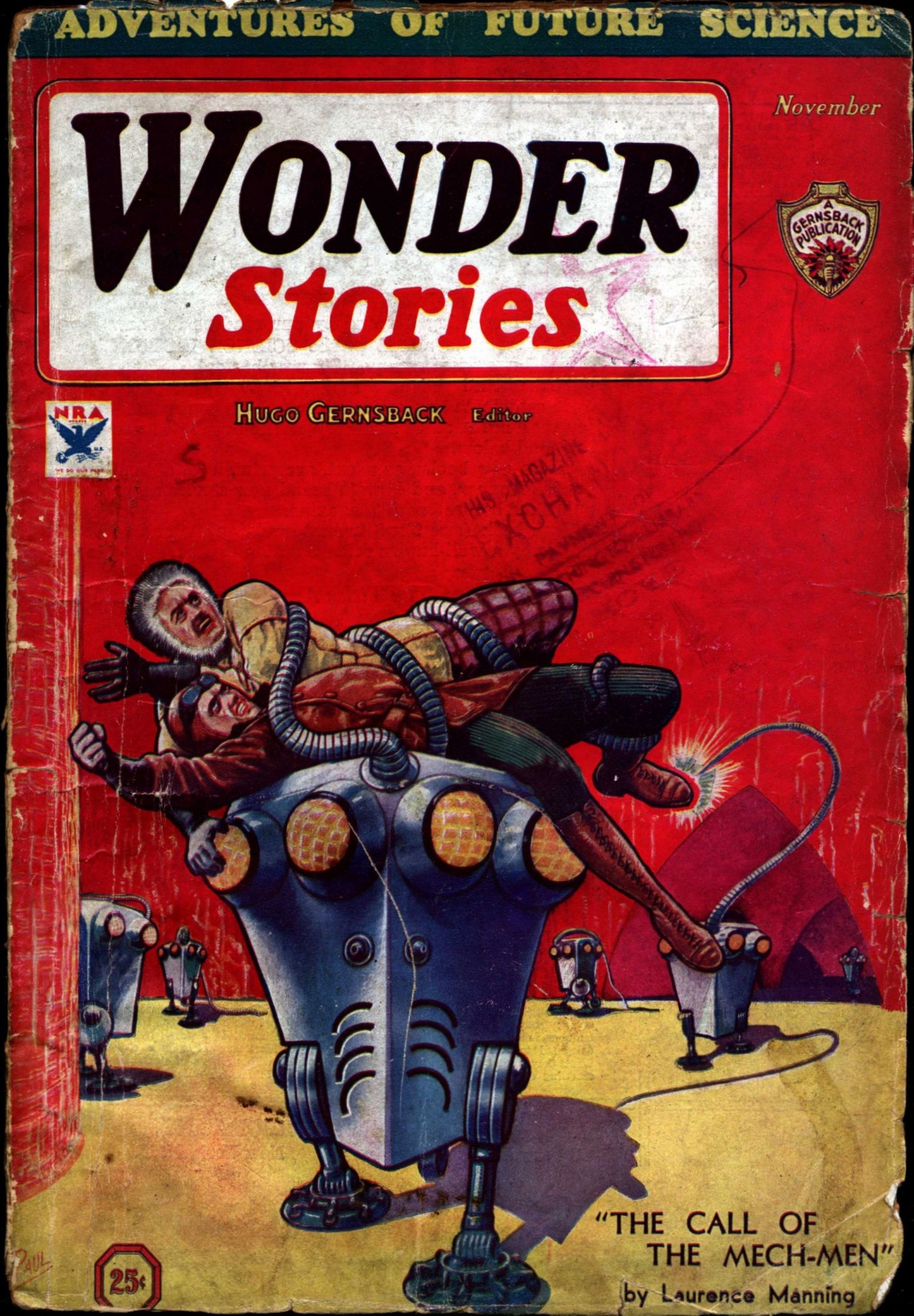 Wonder Stories 1933-11