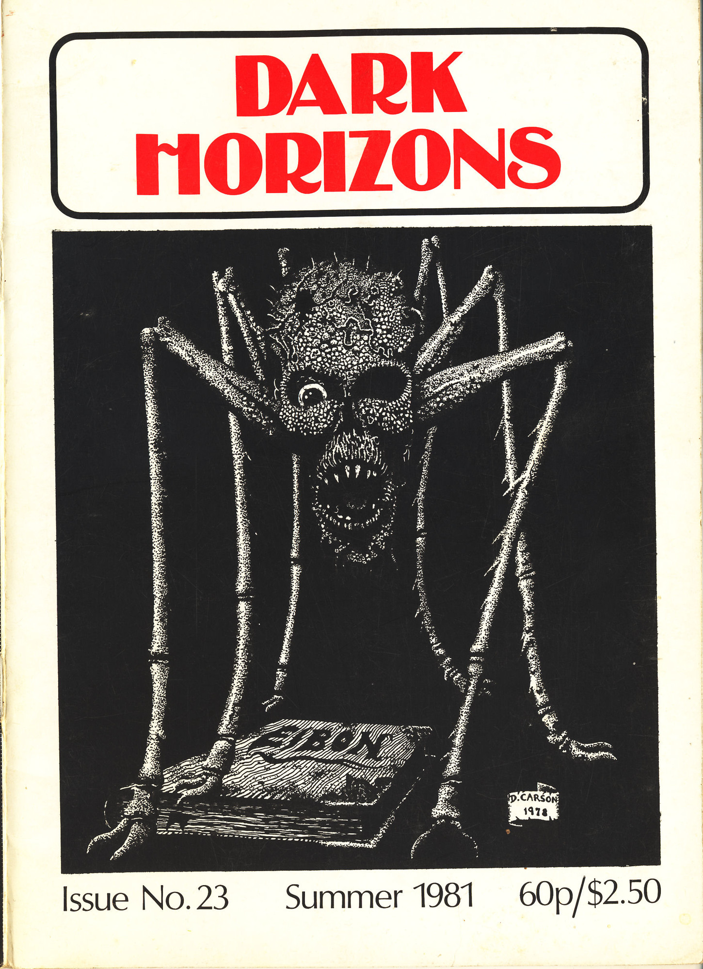 Dark Horizons 1981-Summer #23