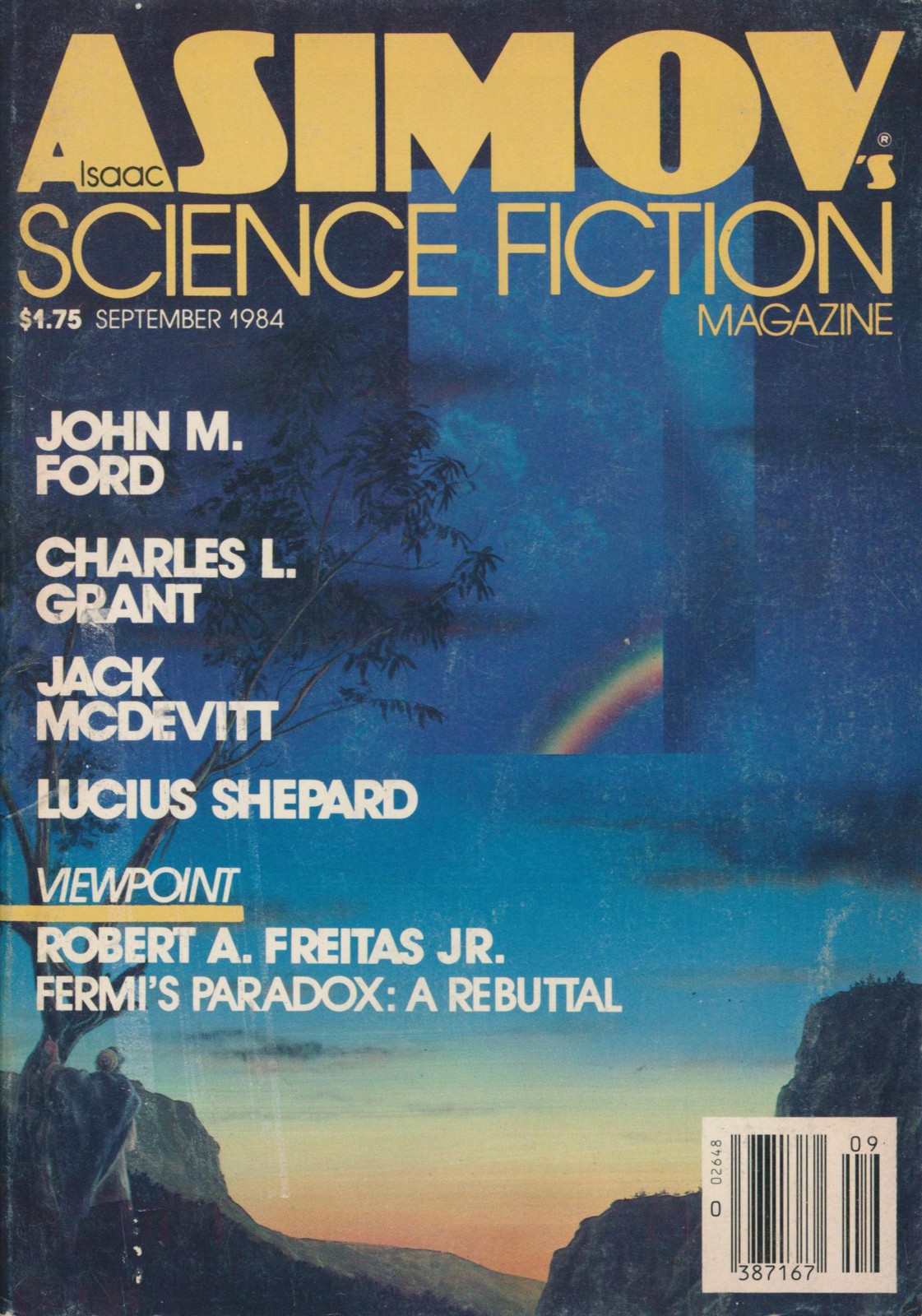 Isaac Asimov's Science Fiction Magazine 1984-09 v08n09 82