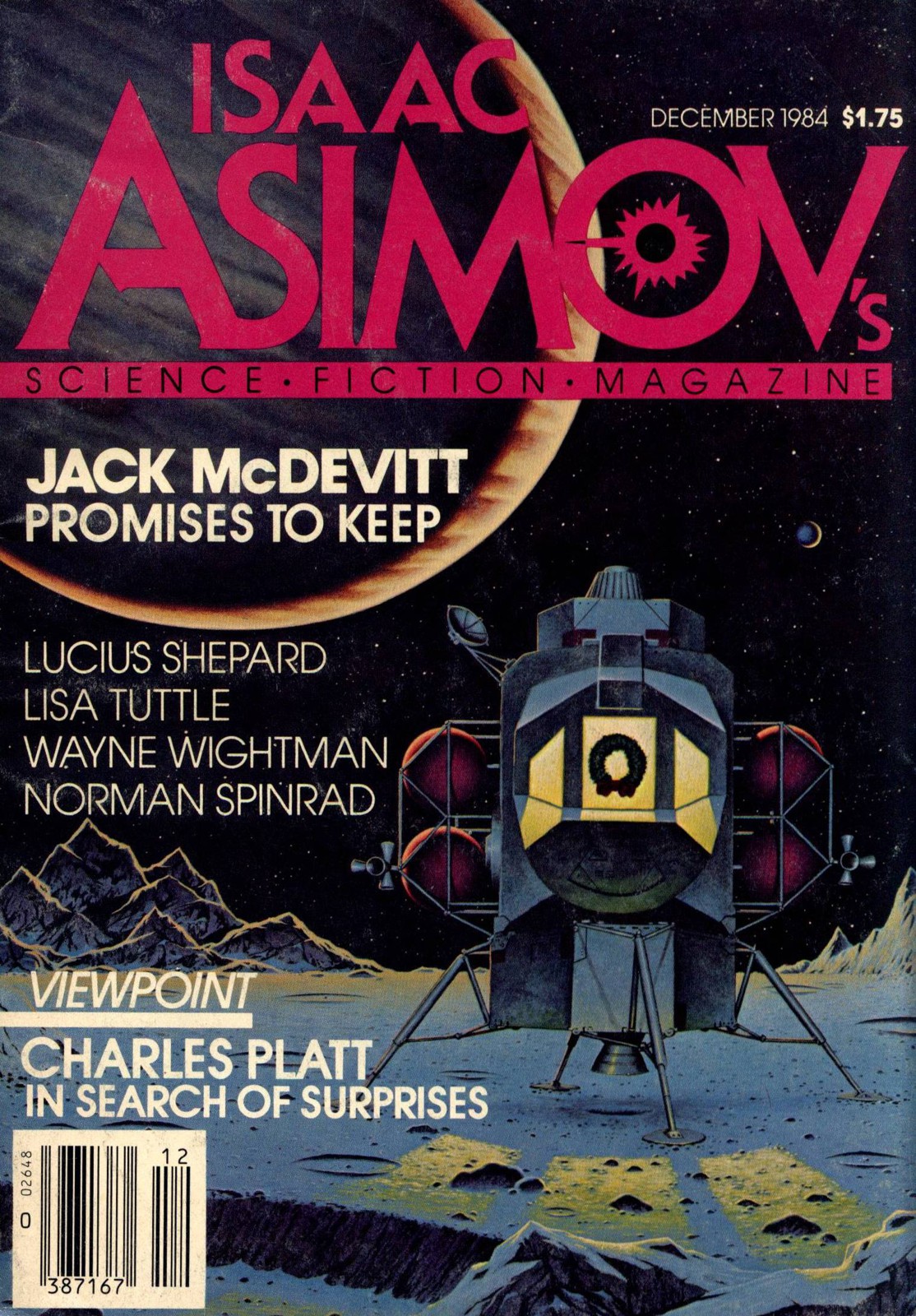 Isaac Asimov's Science Fiction Magazine 1984-12 v08n12 85