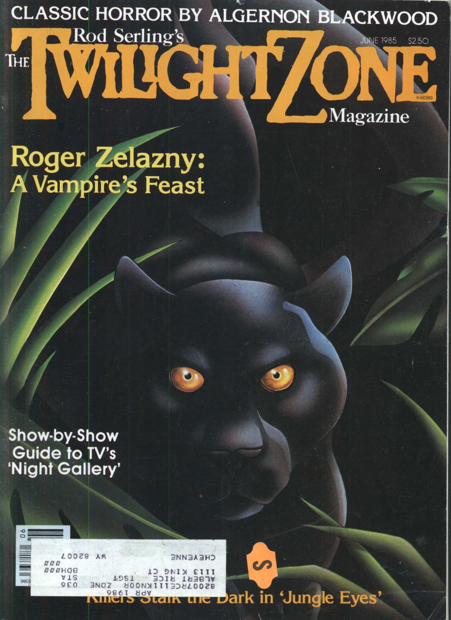 The Twilight Zone Magazine 1985-06 v05n02