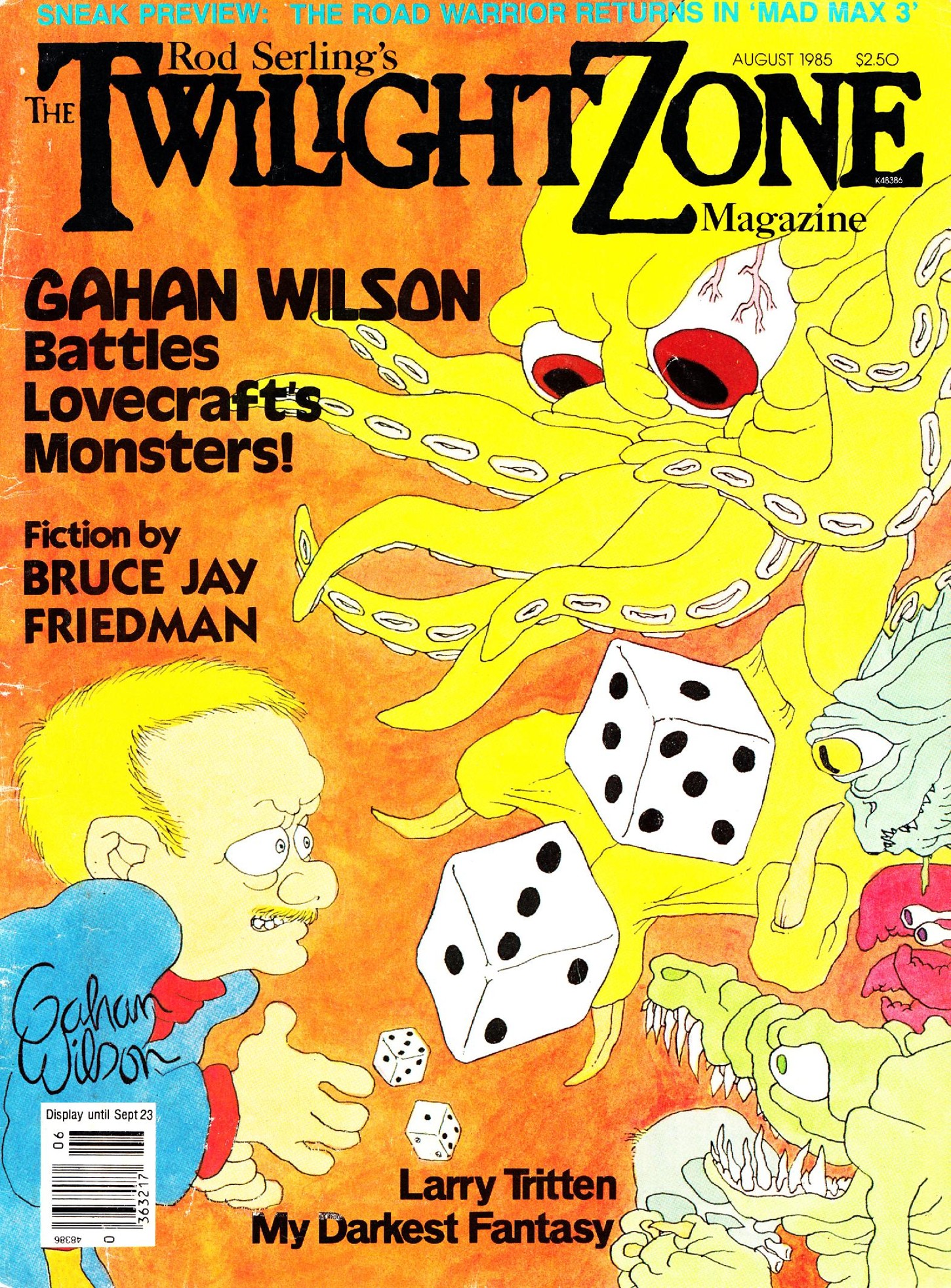 The Twilight Zone Magazine 1985-08 v05n03